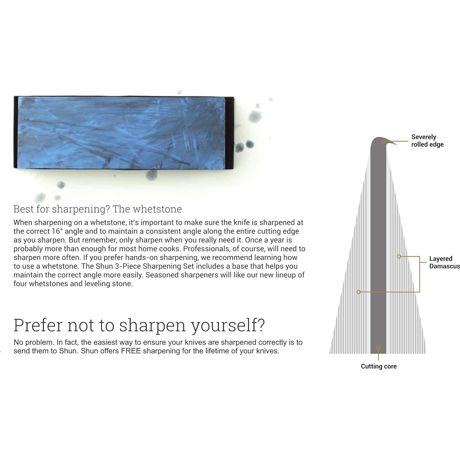 Afilador de Piedra de Agua Shun 3000/6000 para Cuchillos