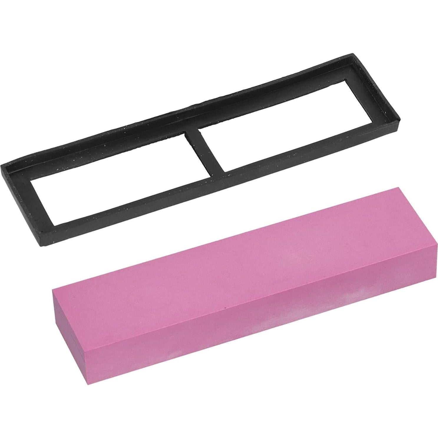 Piedra de Afilado de Cuchillos Walfront 3000 Grit Rubí 20x5x2.5cm