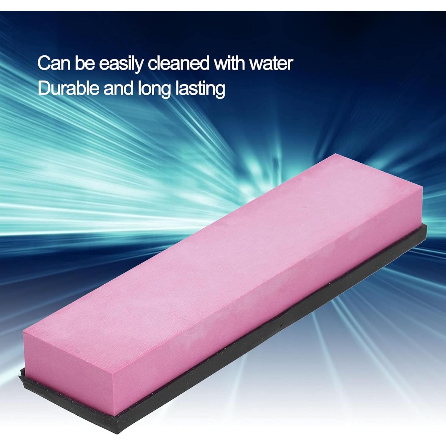 Piedra de Afilado de Cuchillos Walfront 3000 Grit Rubí 20x5x2.5cm