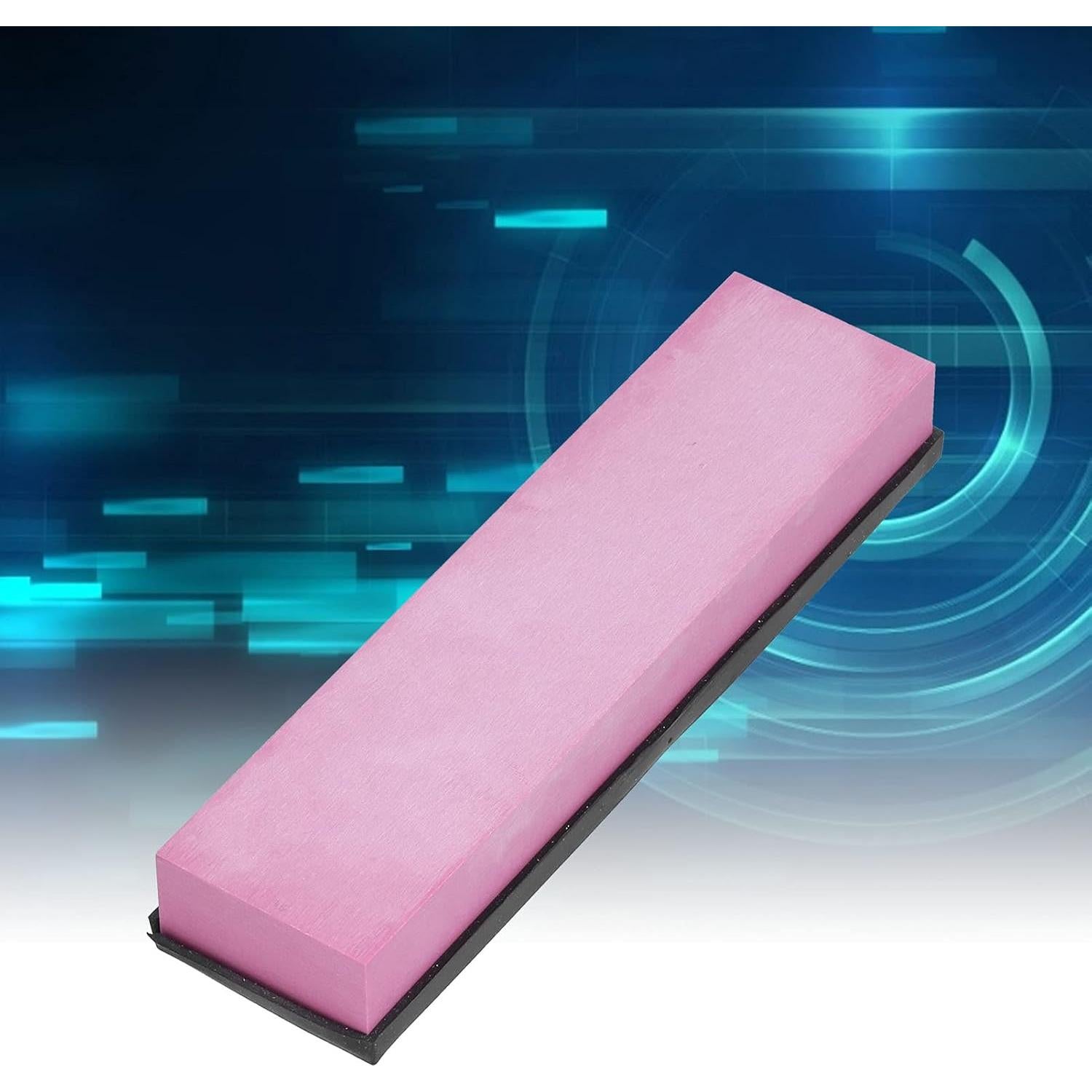 Piedra de Afilado de Cuchillos Walfront 3000 Grit Rubí 20x5x2.5cm