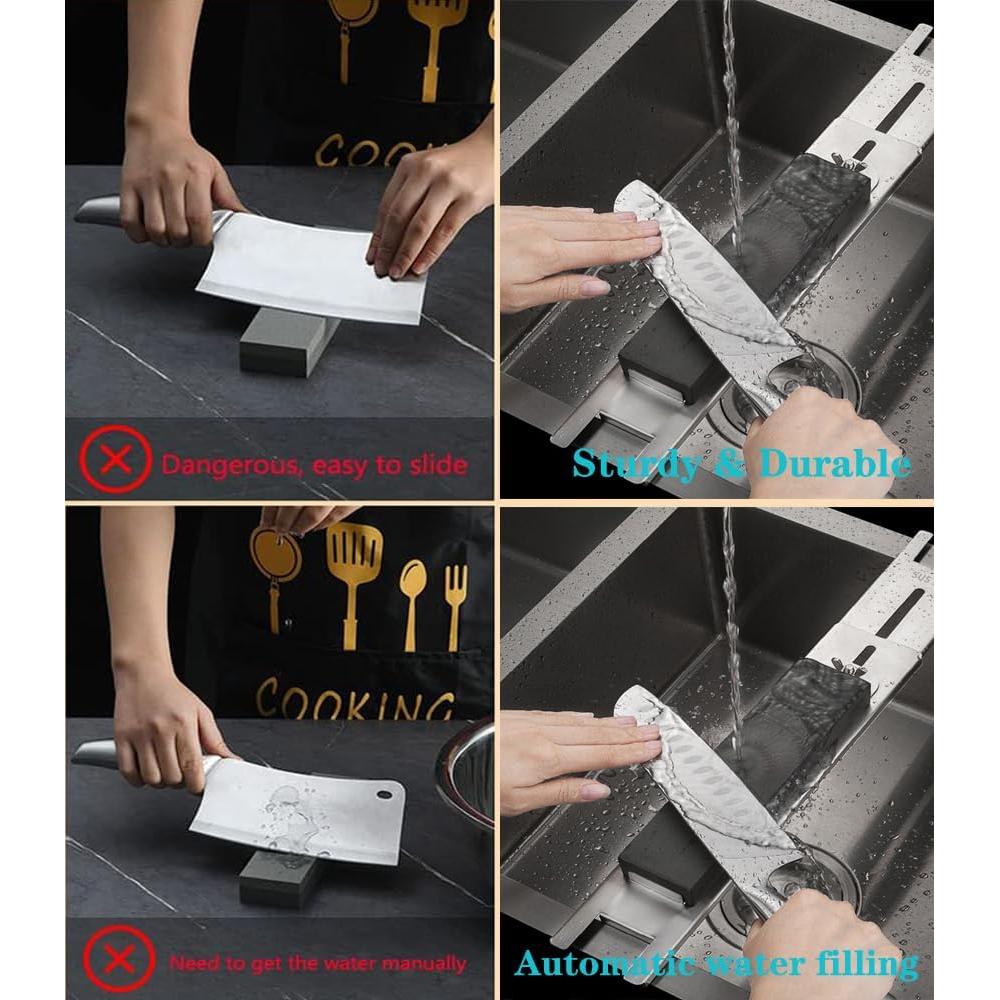 Soporte ajustable Tuyotue para piedra de afilar 33 cm