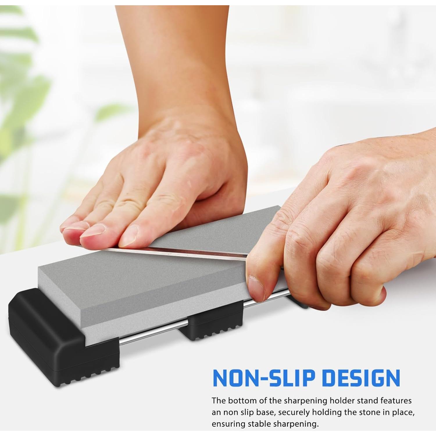 Soporte para Piedra de Afilar Uonlytech Ajustable 14-23cm