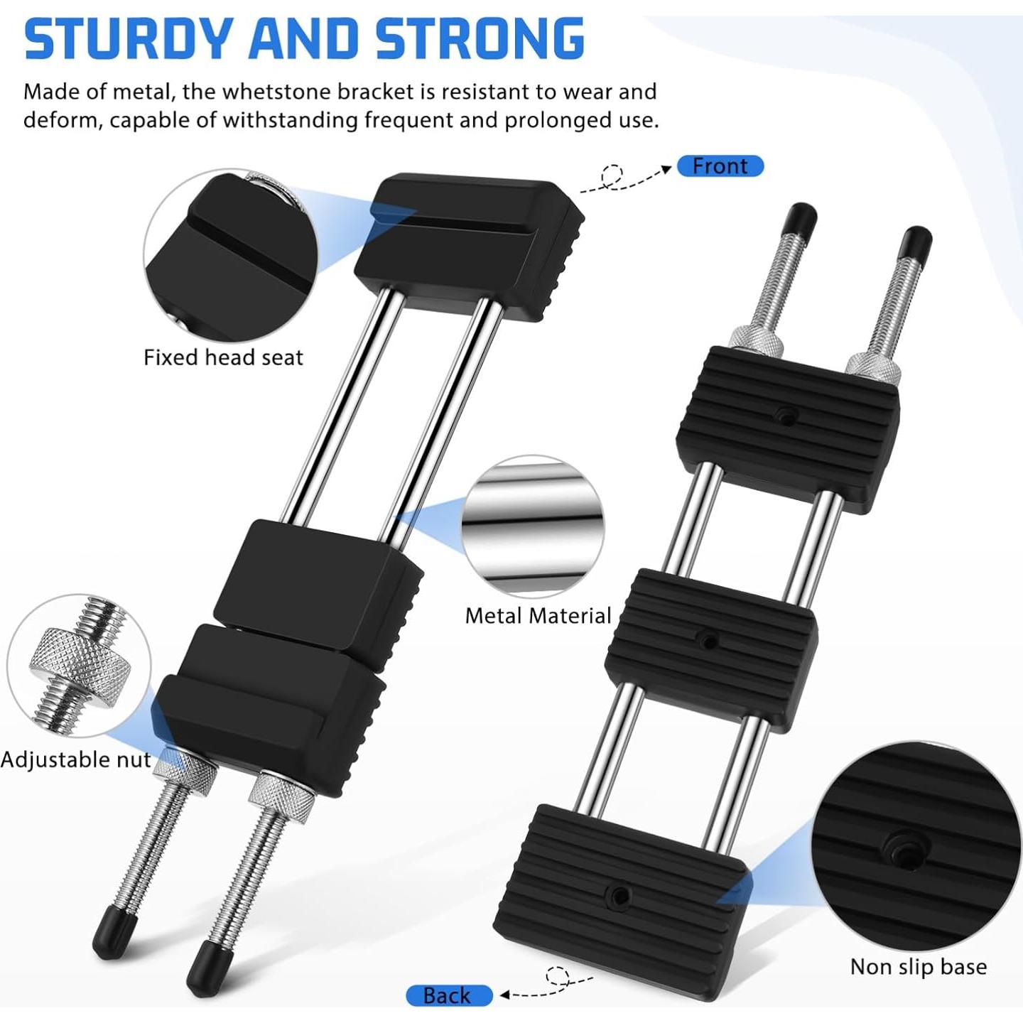 Soporte para Piedra de Afilar Uonlytech Ajustable 14-23cm