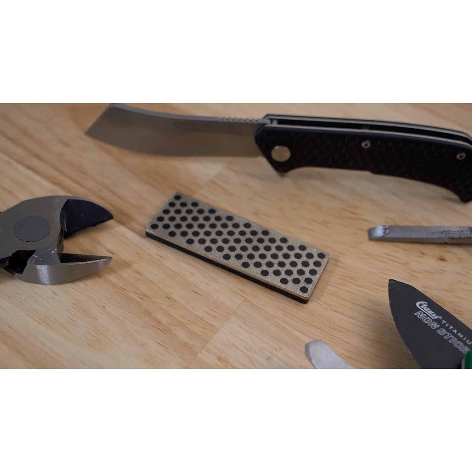 Piedra de Afilar DMT W7X Diamante Extra Grueso 220 Malla