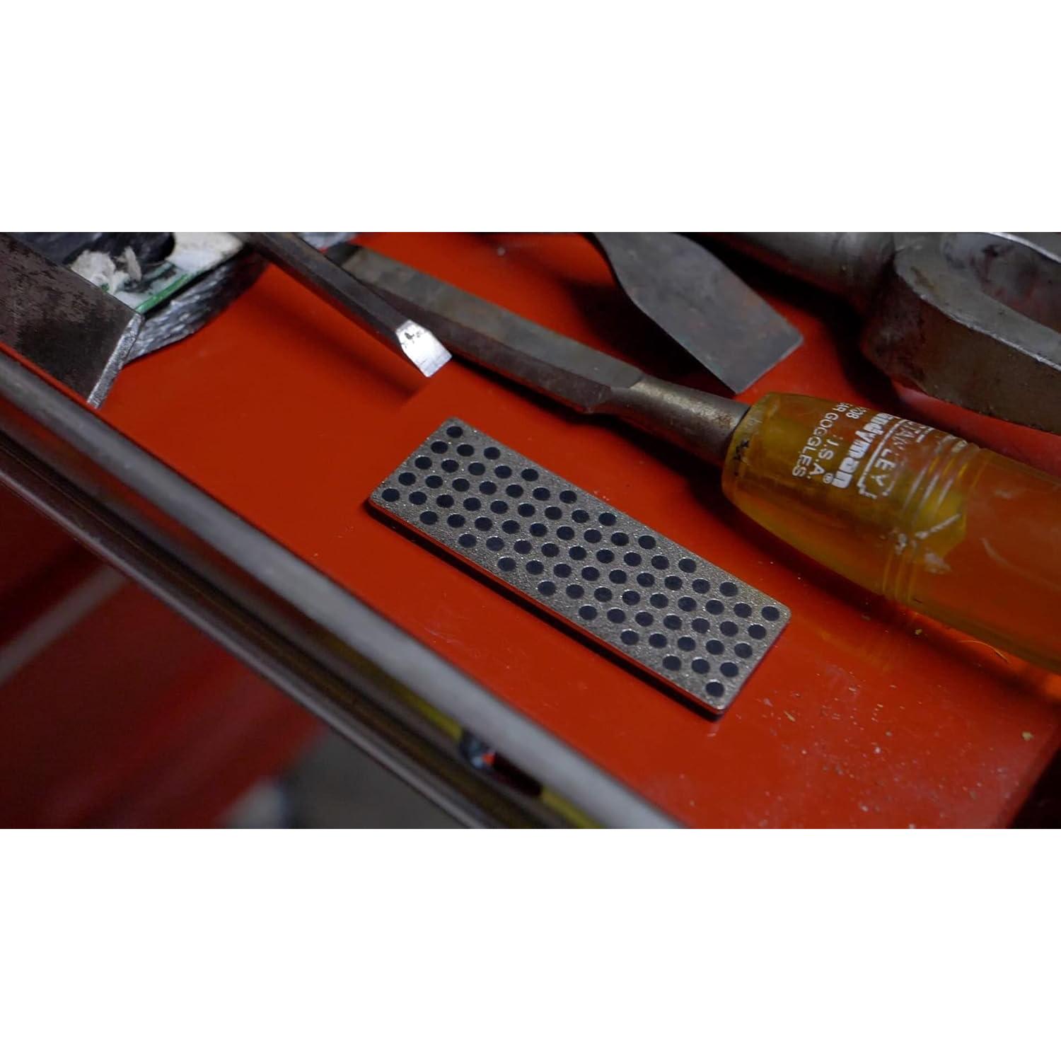 Piedra de Afilar DMT W7X Diamante Extra Grueso 220 Malla