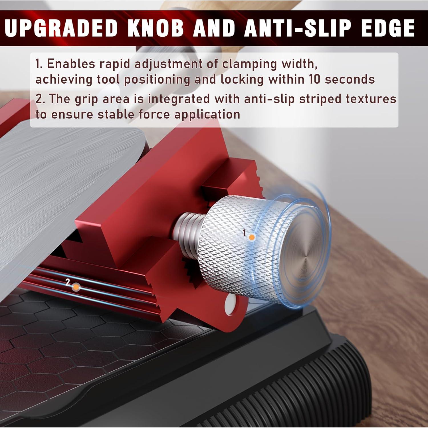 Guía de Afilado DUDUXI con Piedra de Afilar 400/1000