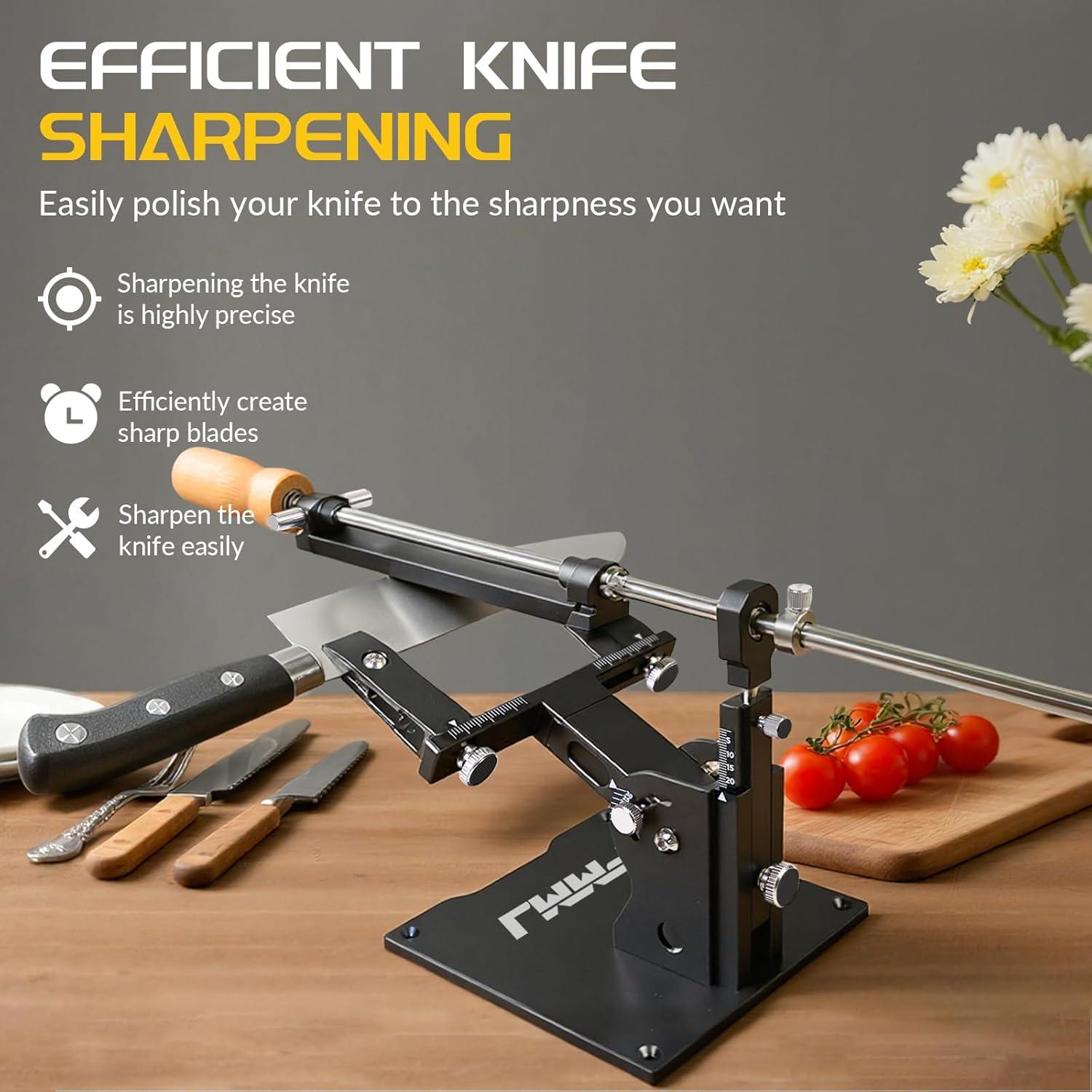 Kit de Afilado de Cuchillos PMMJ con Piedras de Diamante 320-2000