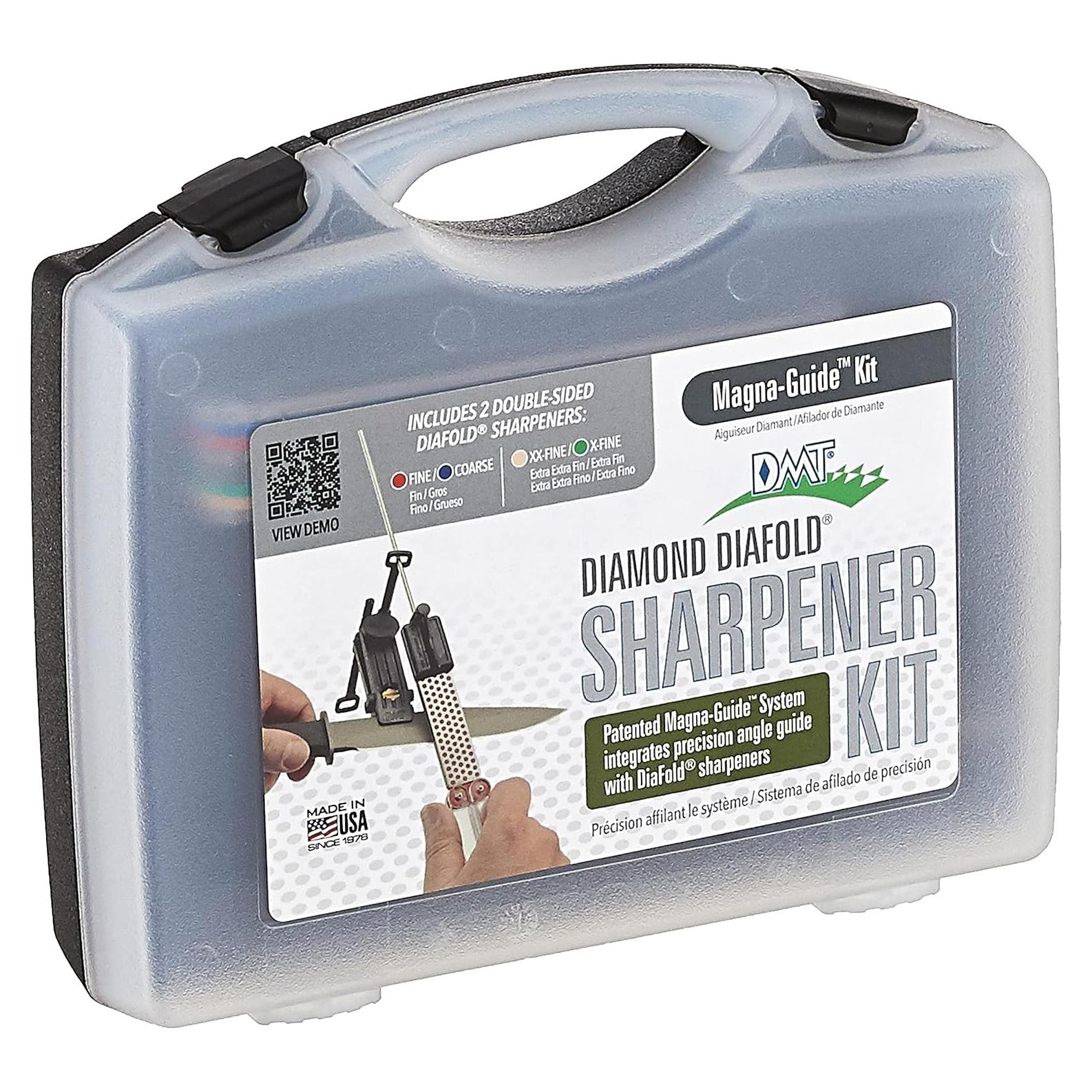 Kit de Afilado DMT MAGKIT-4 con Piedras de Diamante Duales