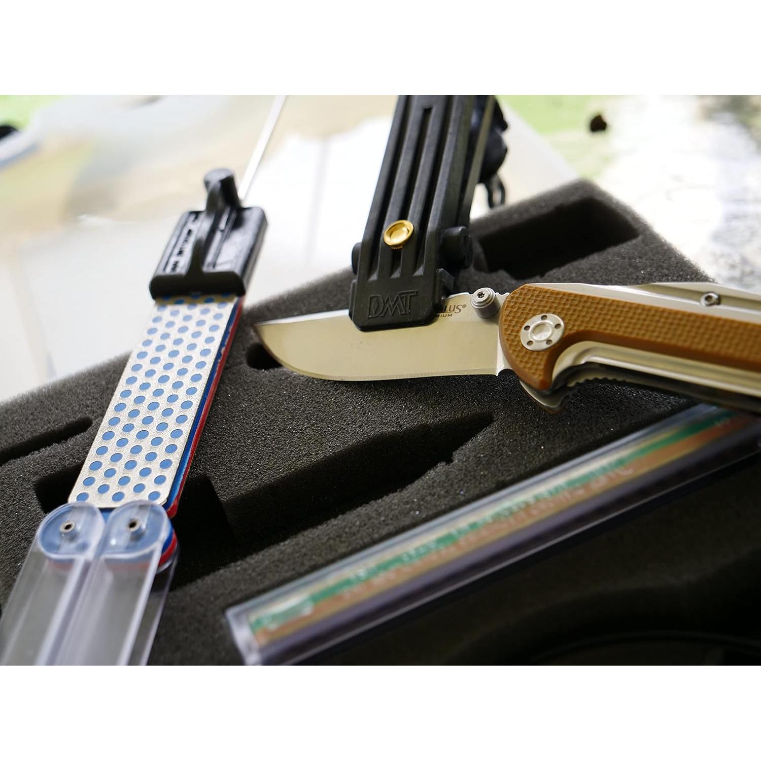 Kit de Afilado DMT MAGKIT-4 con Piedras de Diamante Duales