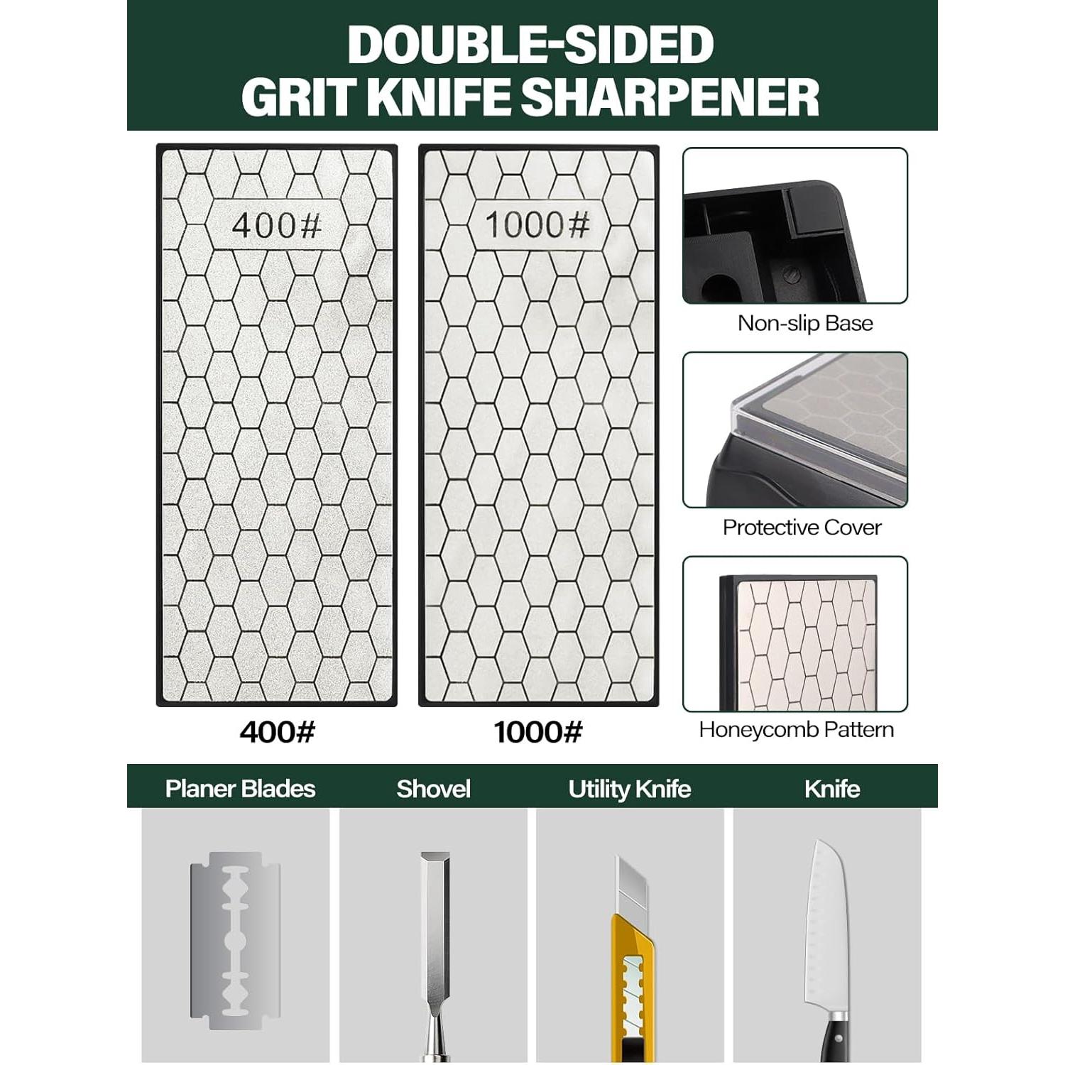 Kit de Afilado de Cinceles Kalolary con Guía y Transportador 400/1000