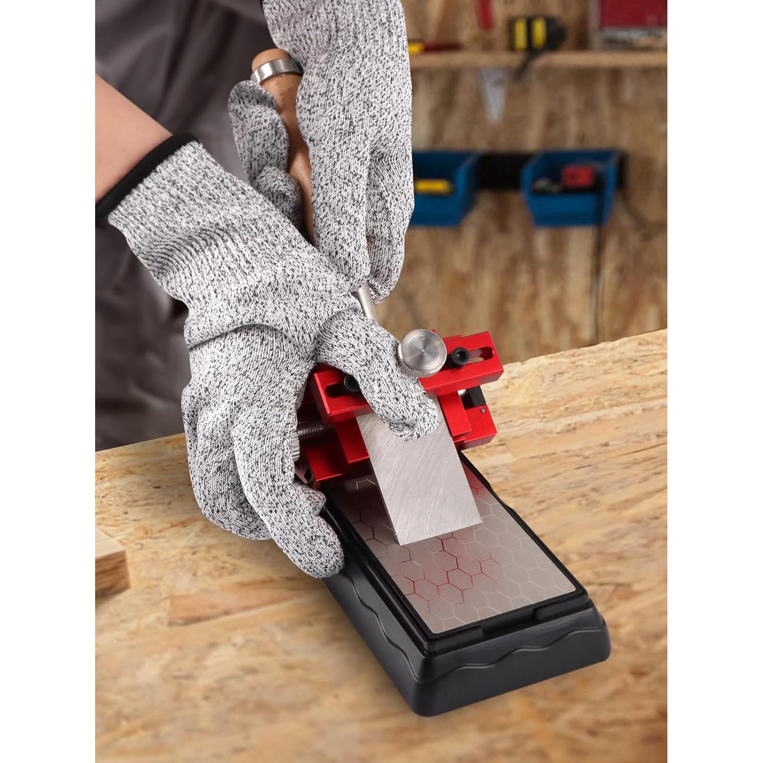 Kit de Afilado de Cinceles Kalolary con Guía y Transportador 400/1000