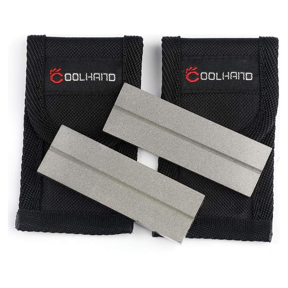 Kit de Afilado Cool Hand Doble Cara 320/800 - 2 Piezas con Funda
