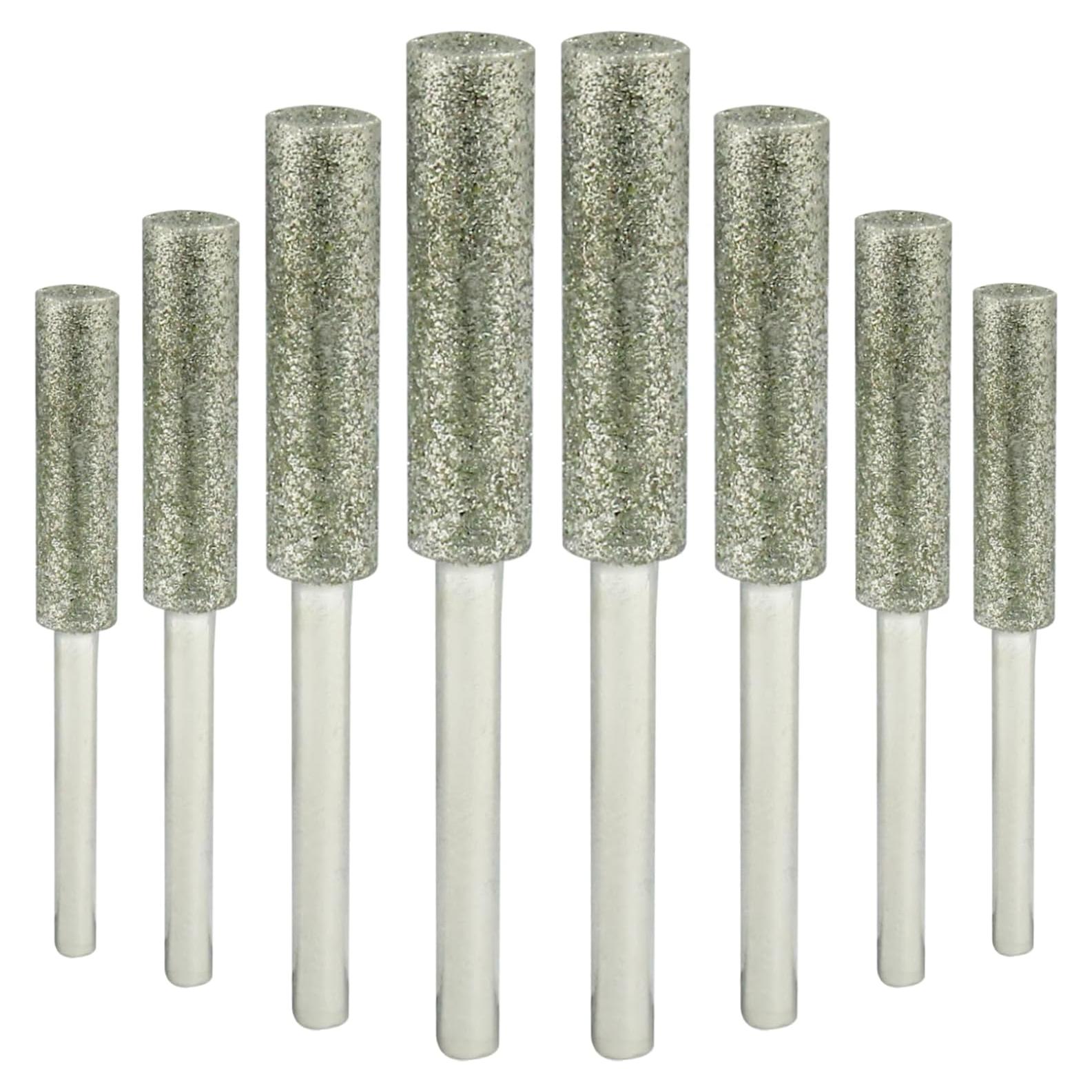 Paquete de 8 Afila Cadenas Rierdge 5.5mm Diamante Plata