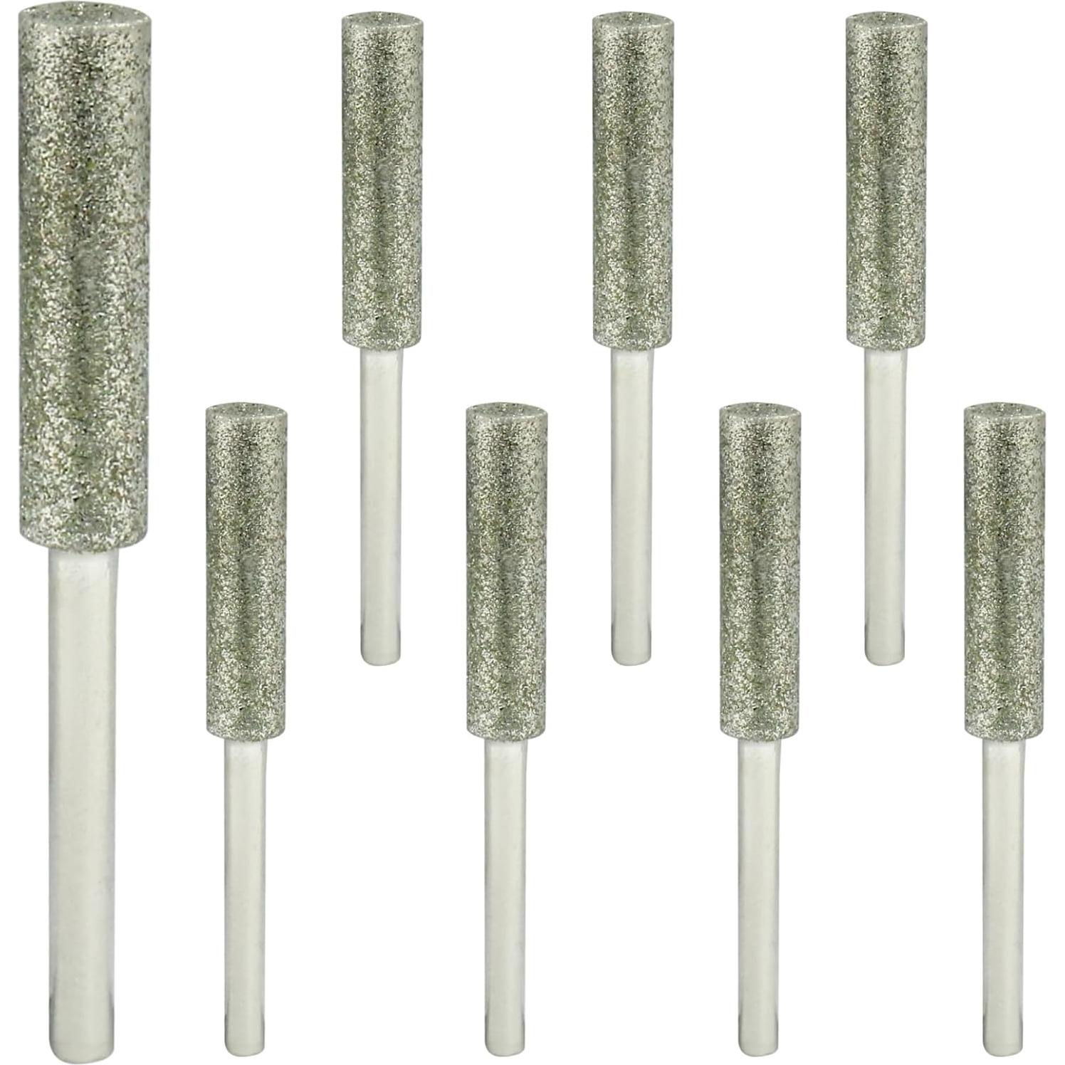 Paquete de 8 Afila Cadenas Rierdge 5.5mm Diamante Plata