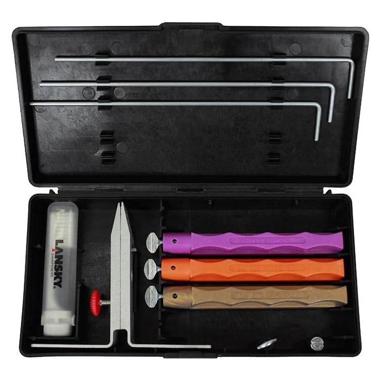 Sistema de Afilado Lansky Diamond LK3DM con Piedras Gruesas y Finas