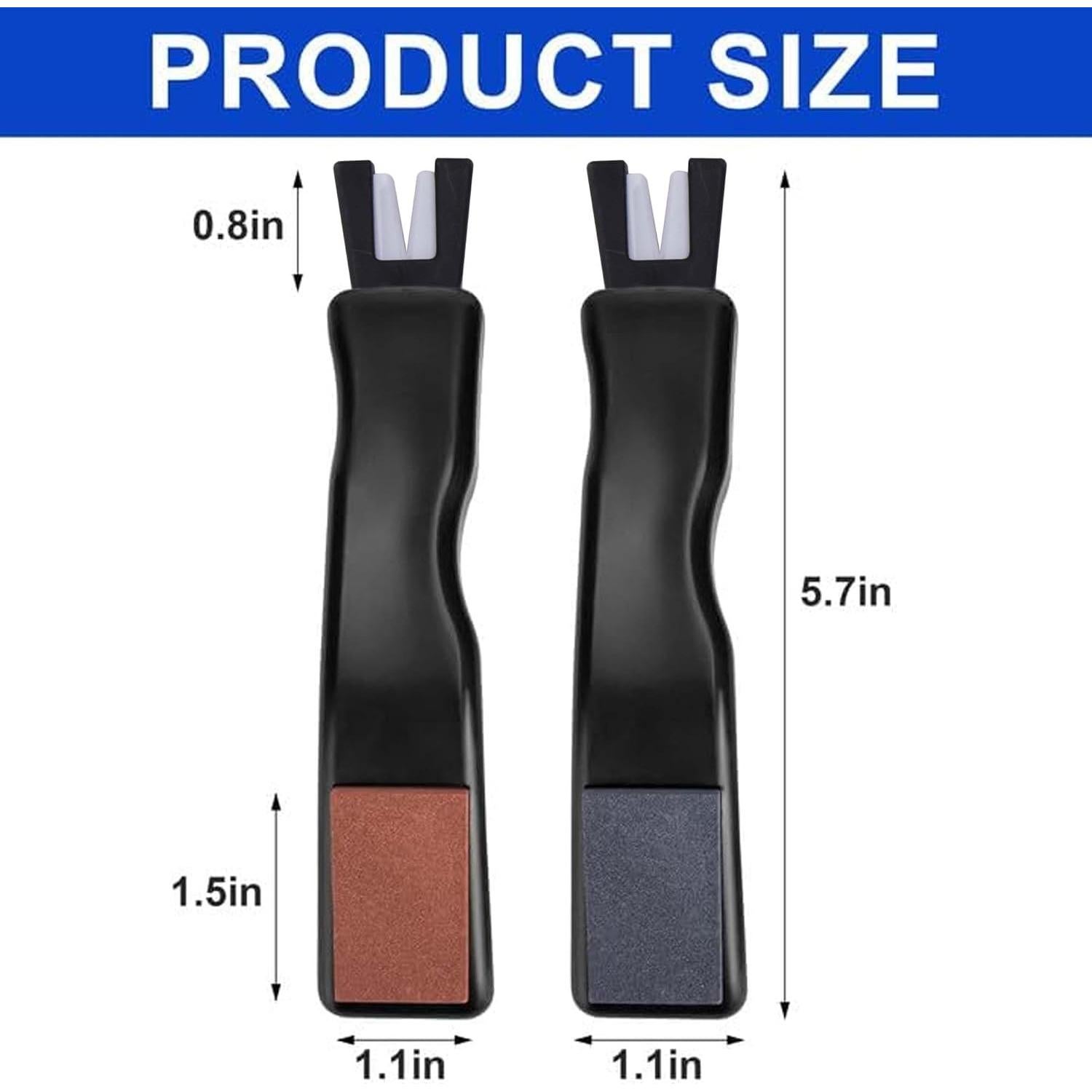 Afiladores de Patines de Hielo Shupakul - 2 Pcs Cerámica