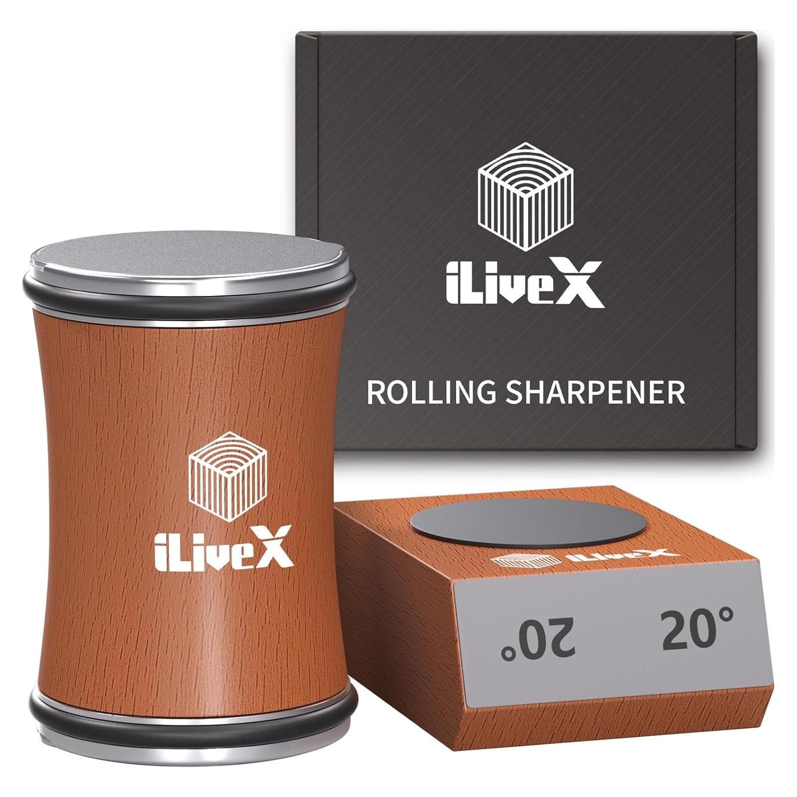 Afilador de Cuchillos Rodante con Discos de Diamante y Cerámica