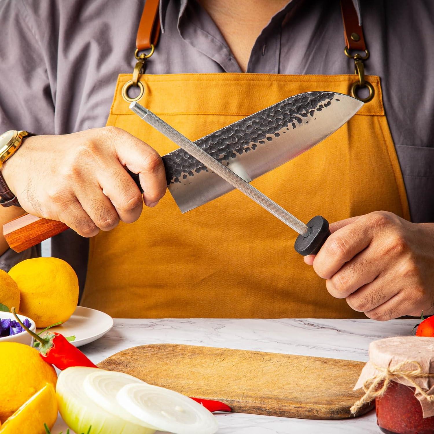 Afilador de Cuchillos Cerámico uxcell 30.48 cm Alta Dureza