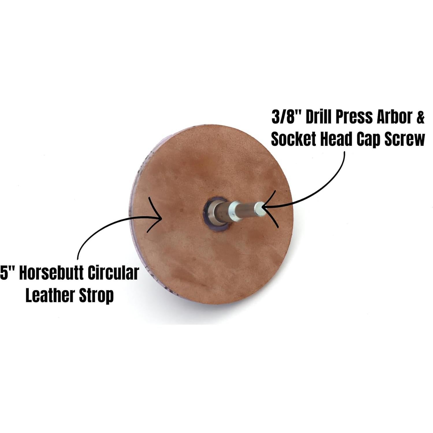 Afilador de Prensa de Taladro Taytools 5" para Cinceles y Cuchillas