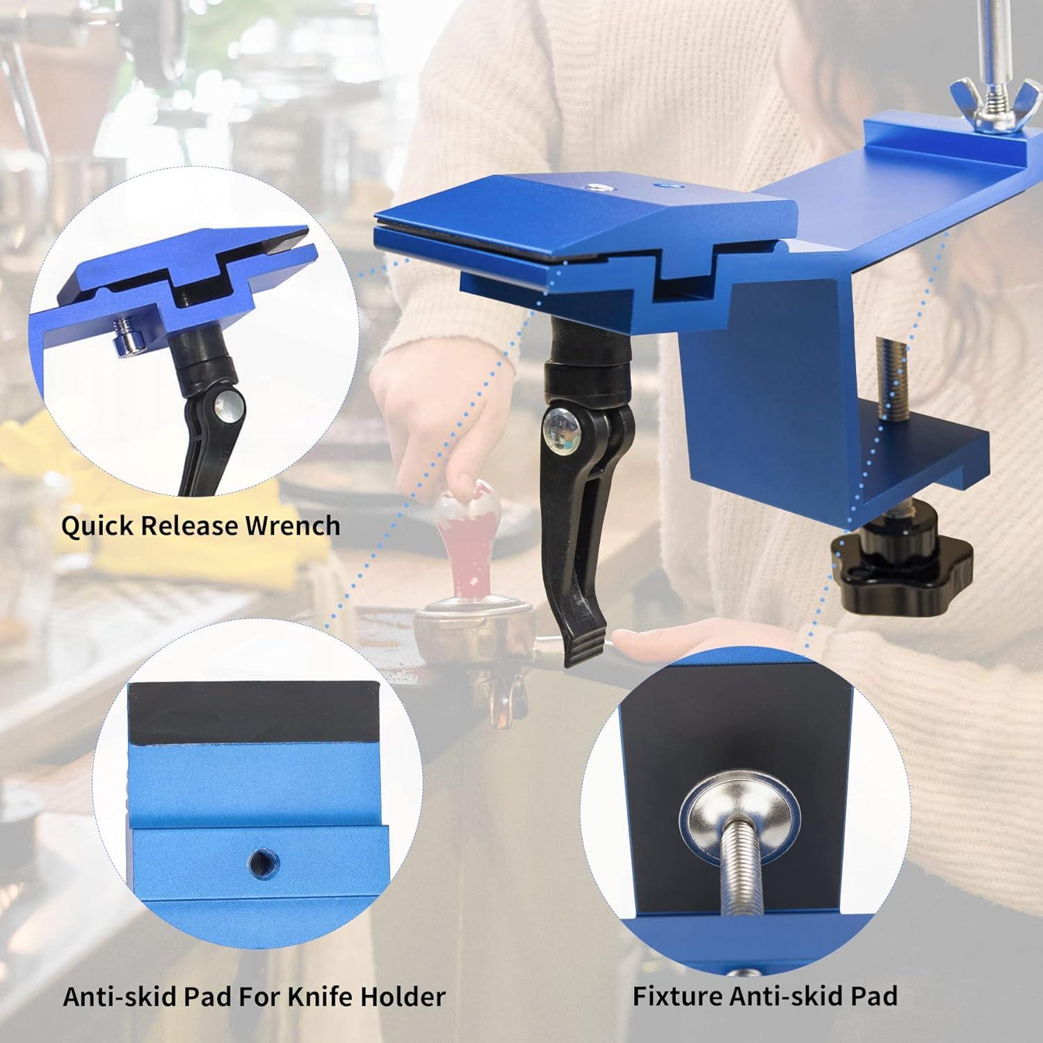 Kit de Afilado de Cuchillos CWOVRS con 9 Piedras y Cuero