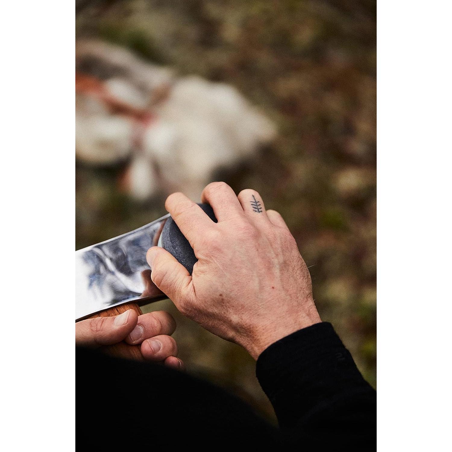 Piedra de afilar Helko Werk 120/320 grano - Afilador de hachas