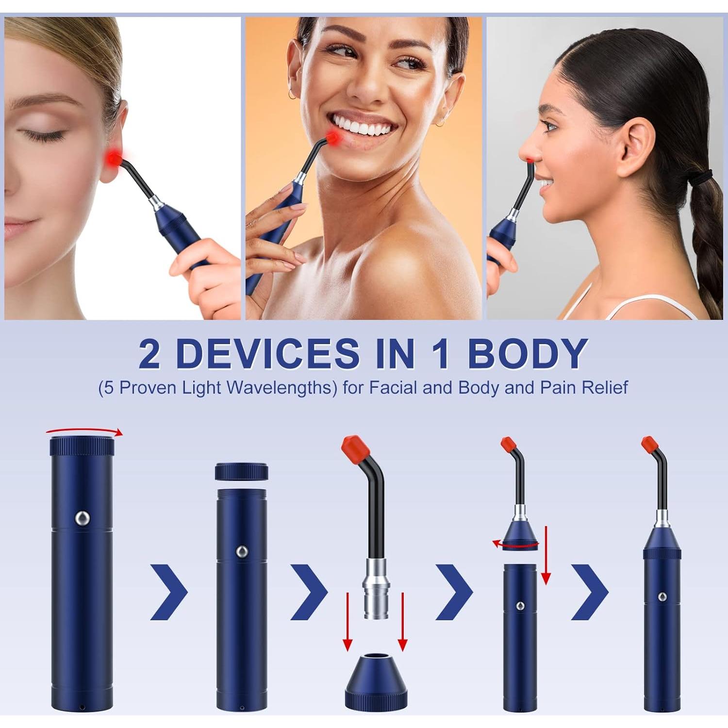 Dispositivo de Terapia de Luz Roja Gerylove Infrarrojo Alivio Dolor