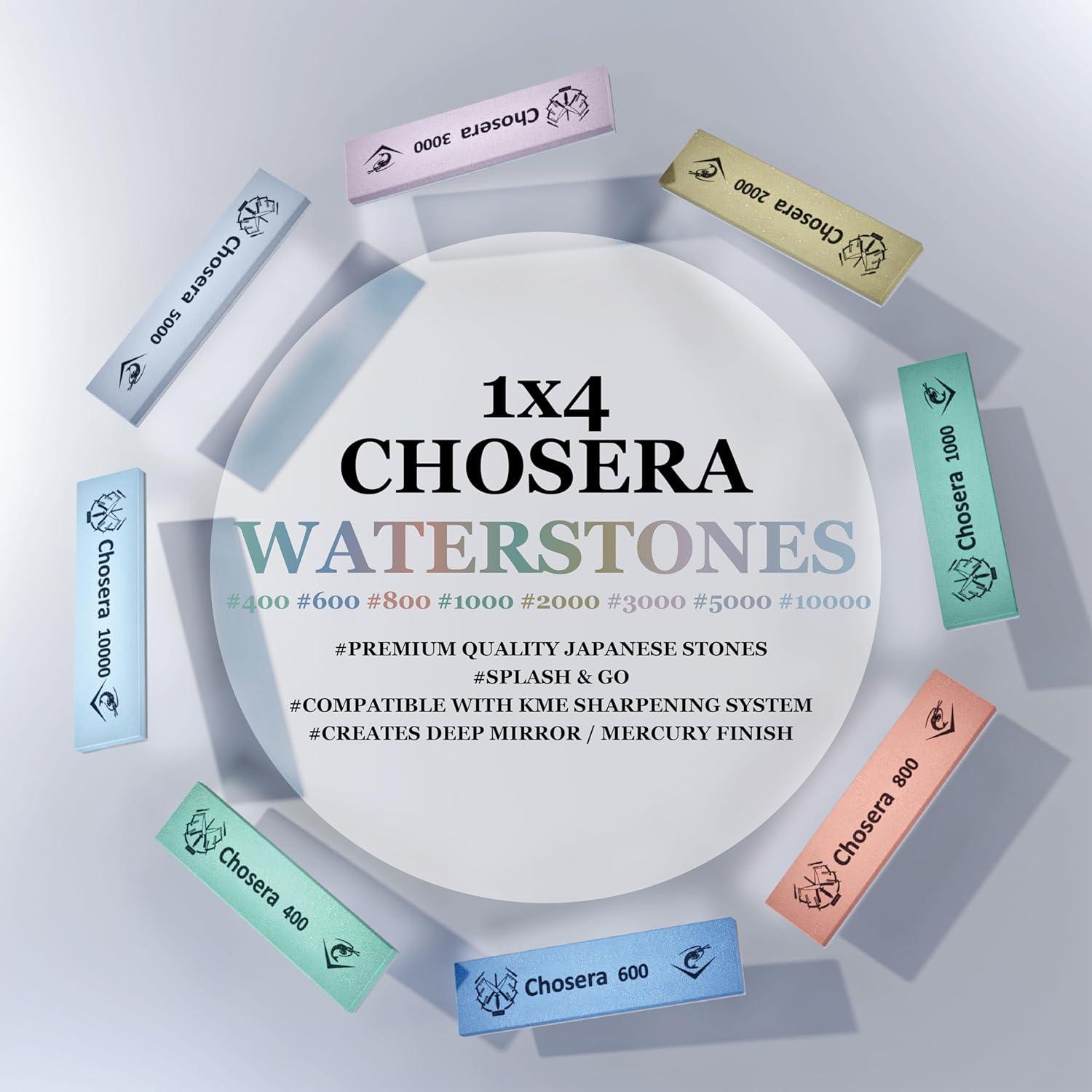 Piedra de Afilado Naniwa Chosera 3000 Grano 10x2.5x0.6 cm