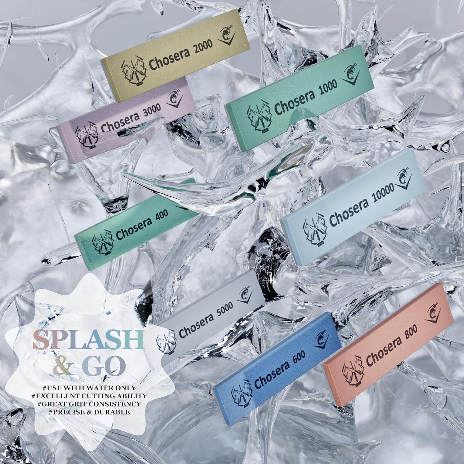 Piedra de Afilado Naniwa Chosera 3000 Grano 10x2.5x0.6 cm