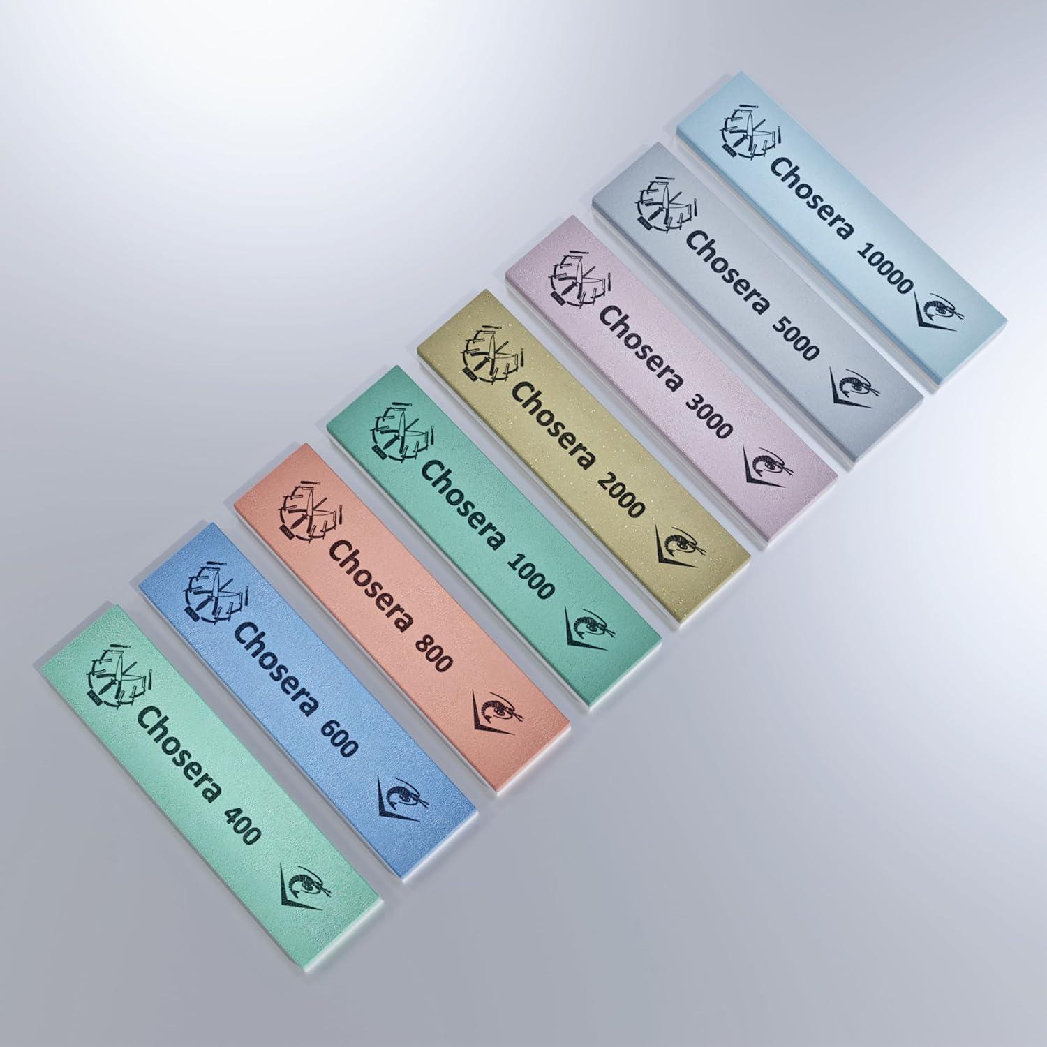 Piedra de Afilado Naniwa Chosera 3000 Grano 10x2.5x0.6 cm