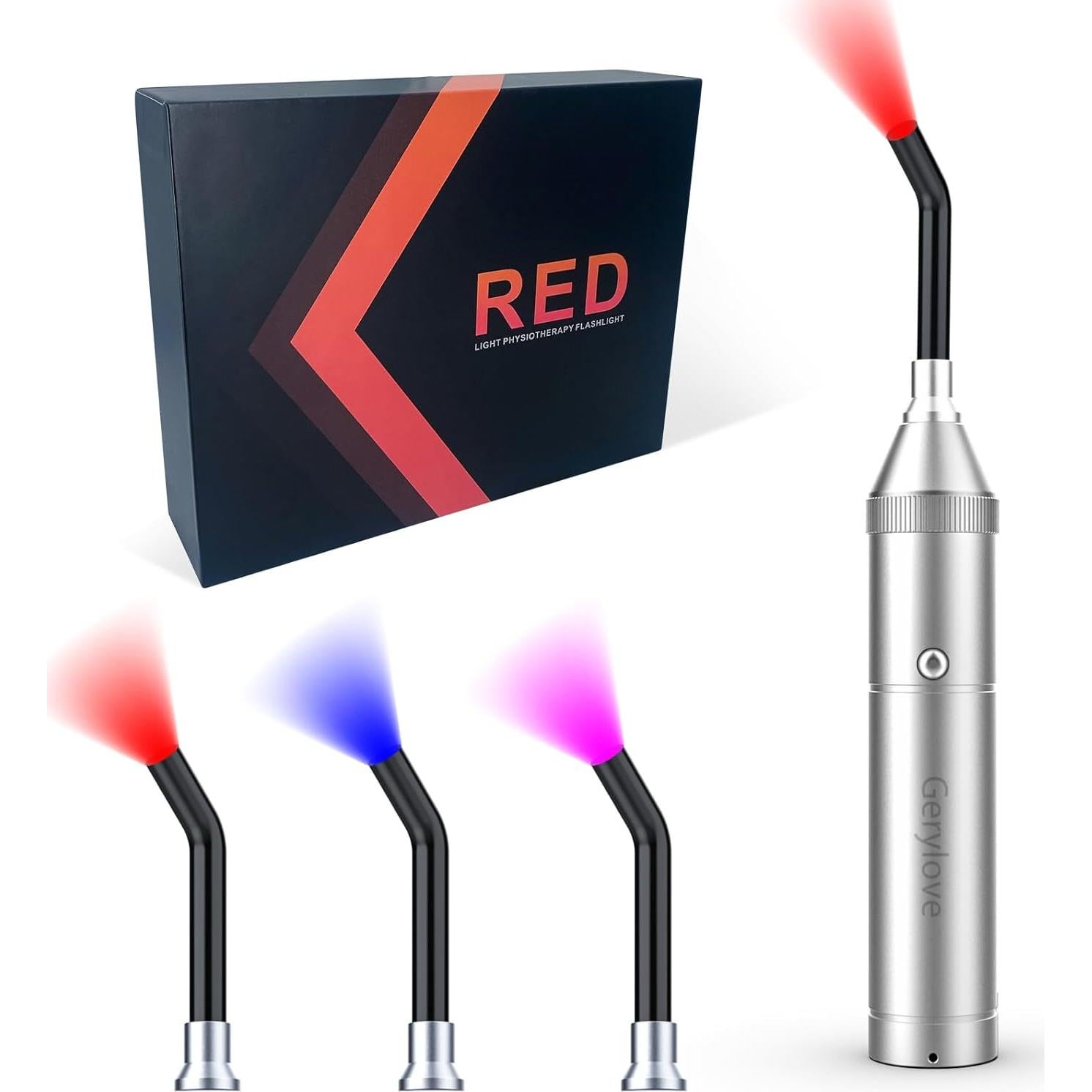 Dispositivo Terapia Luz Roja Gerylove Alivio Dolor Infrarrojo