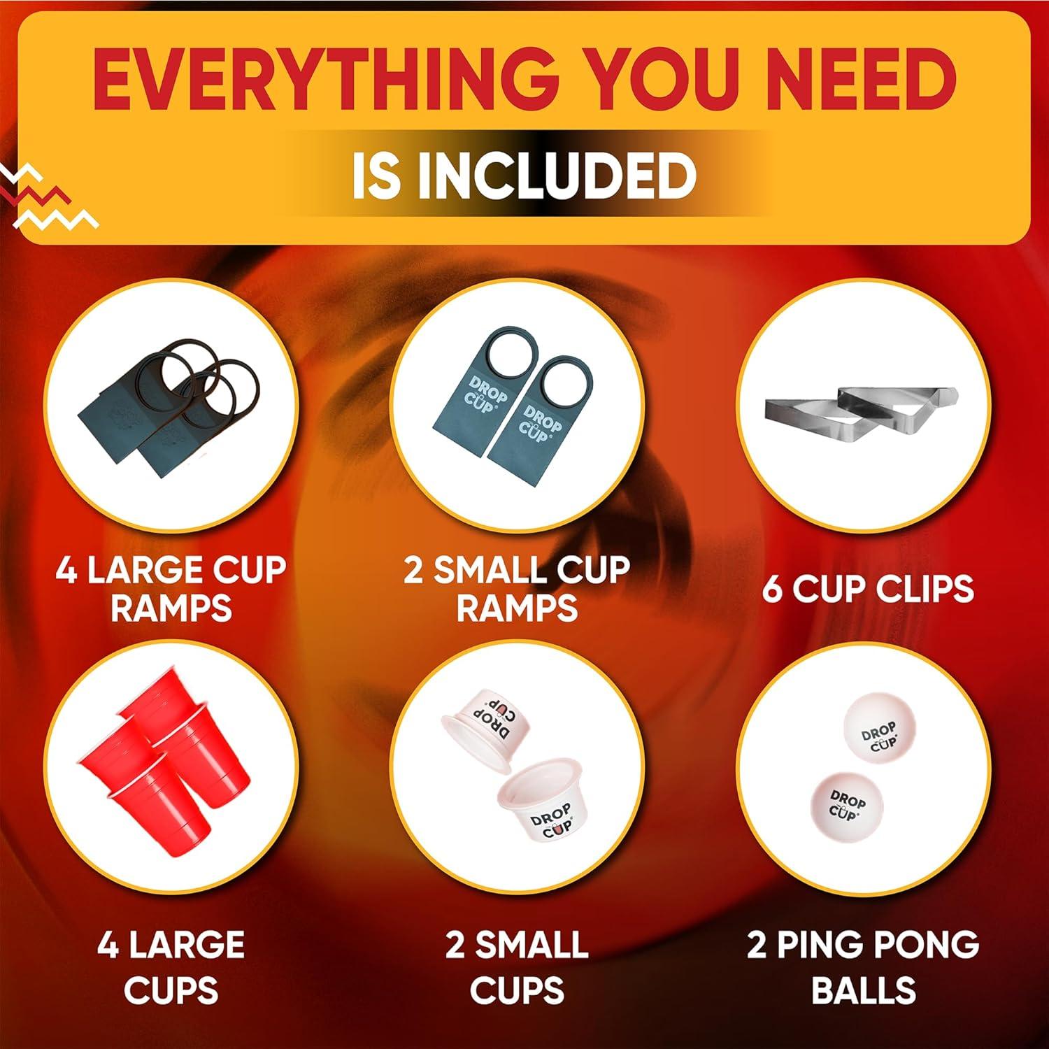 Juego de Mesa Thrilly Drop Cup - Diversión Familiar y Fiestas