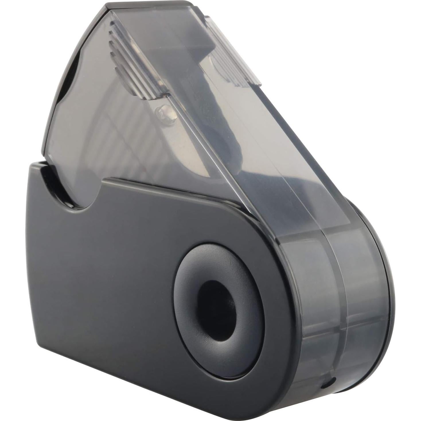 Sacapuntas Doble Agujero RuiLing Negro para Lápices y Cosméticos