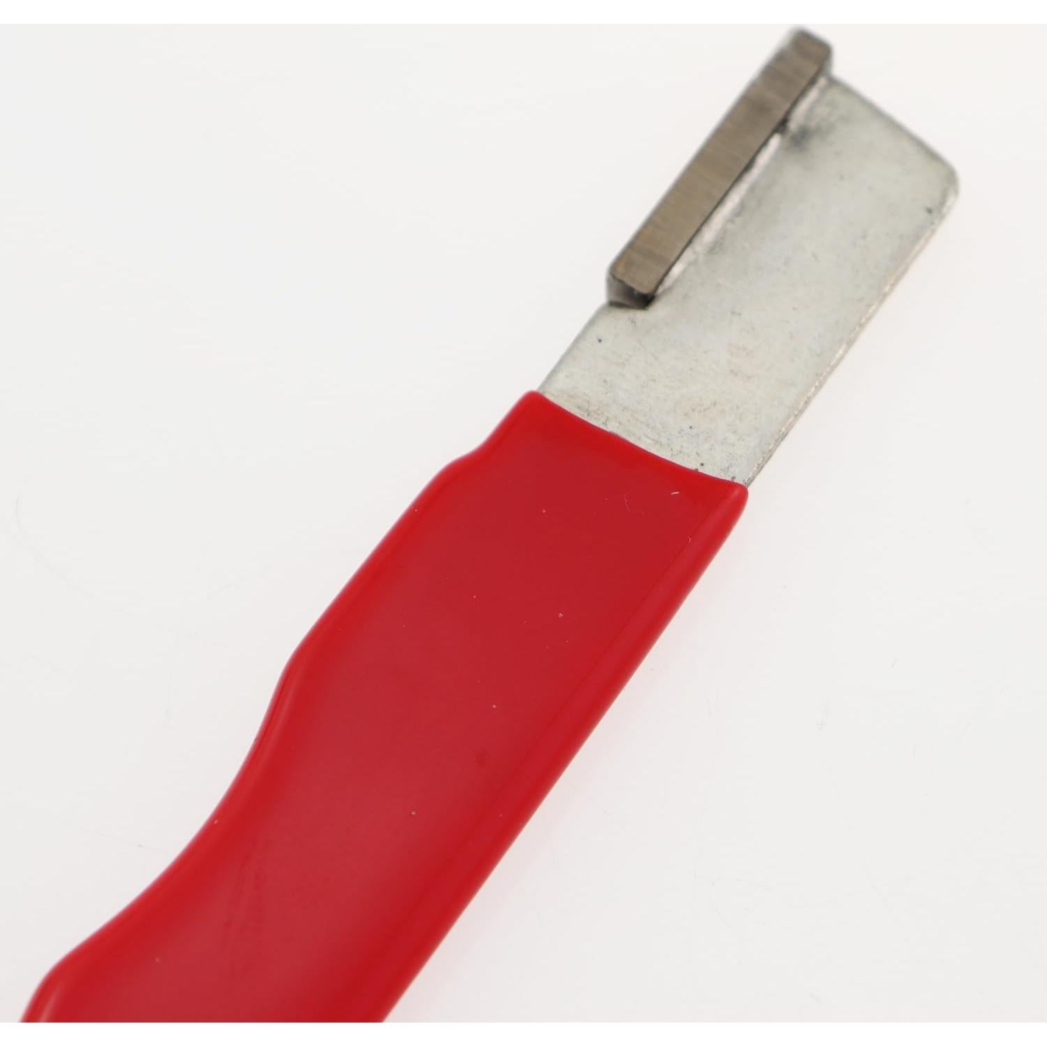 Afilador de cuchillos y tijeras CTWHA portátil rojo