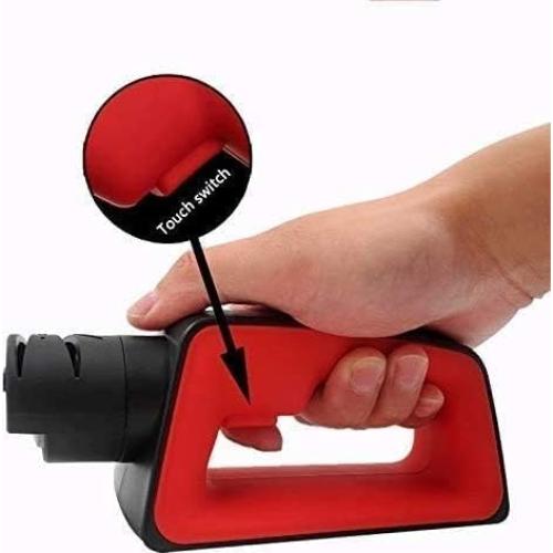 Afilador de cuchillos eléctrico Lsrwhnyy 2 etapas acero inoxidable
