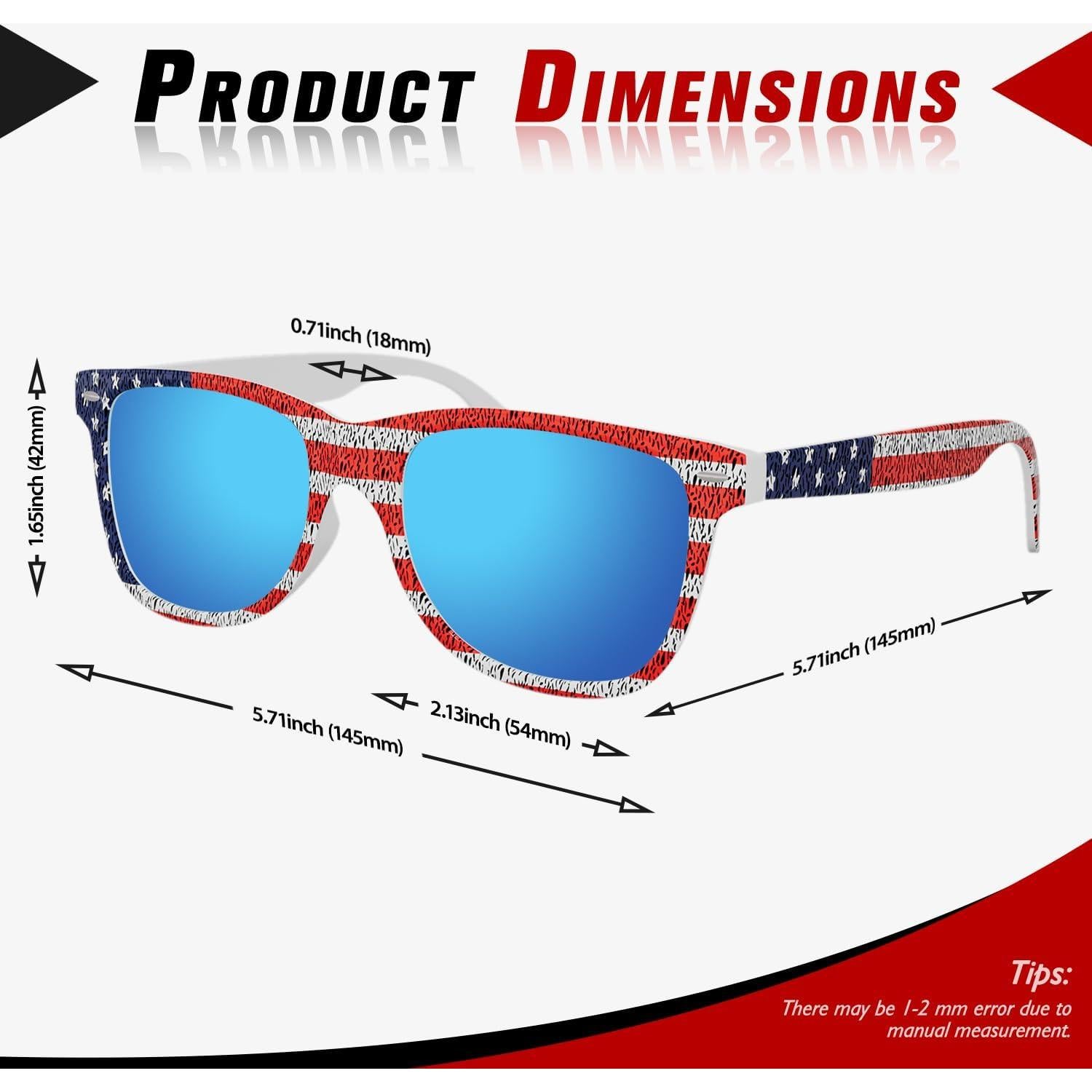 Gafas de sol polarizadas Sunier UV400 retro mate para hombre