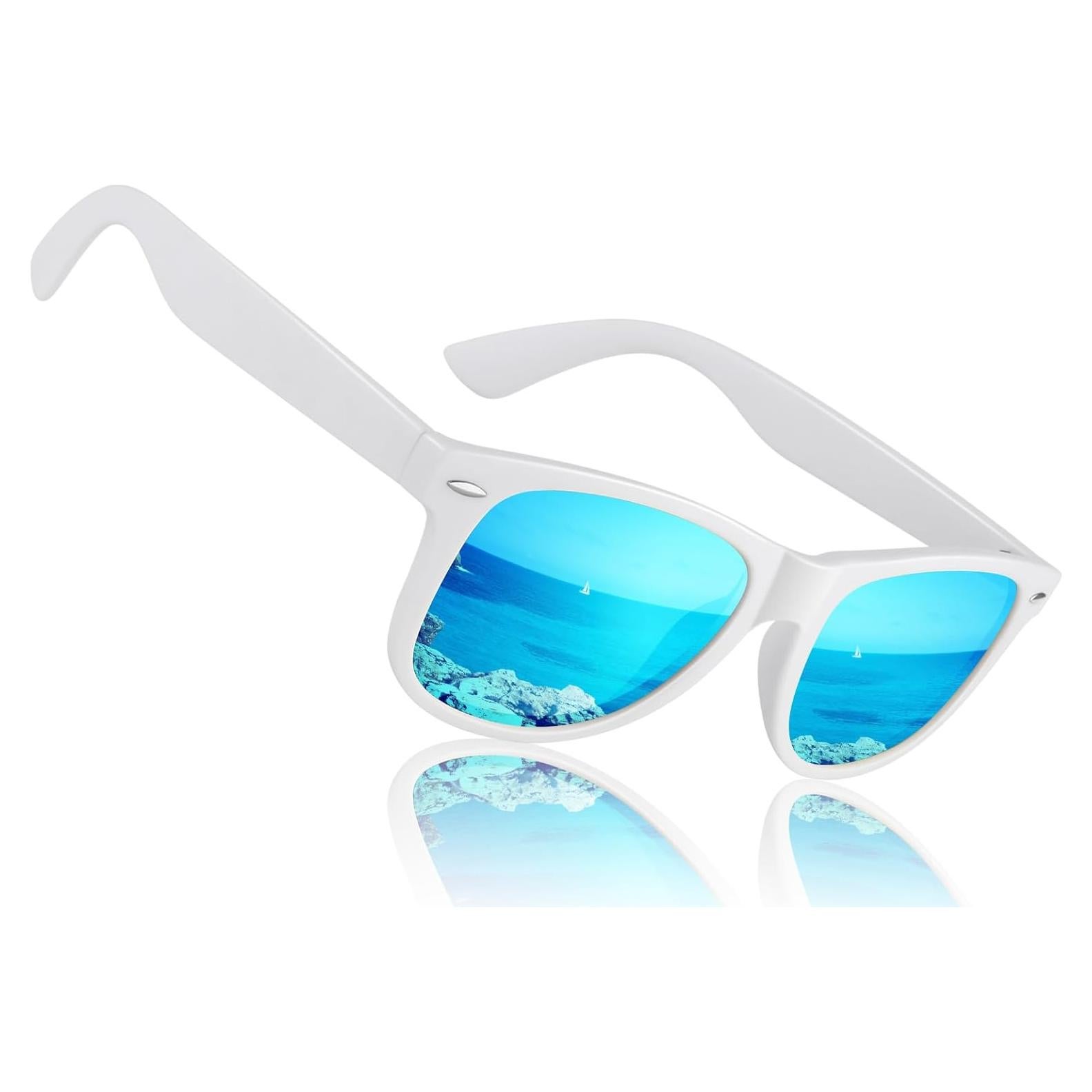 Gafas de sol polarizadas Sunier UV400 retro para hombre y mujer