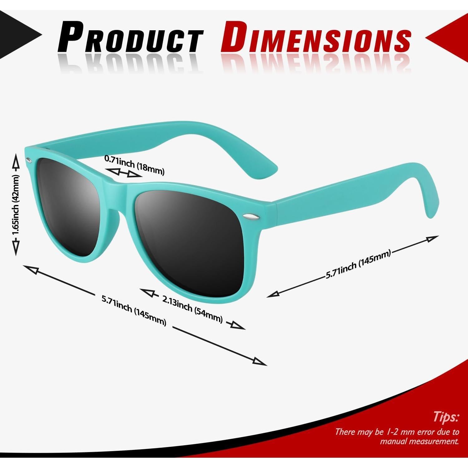 Gafas de sol polarizadas Sunier UV400 retro para hombre y mujer