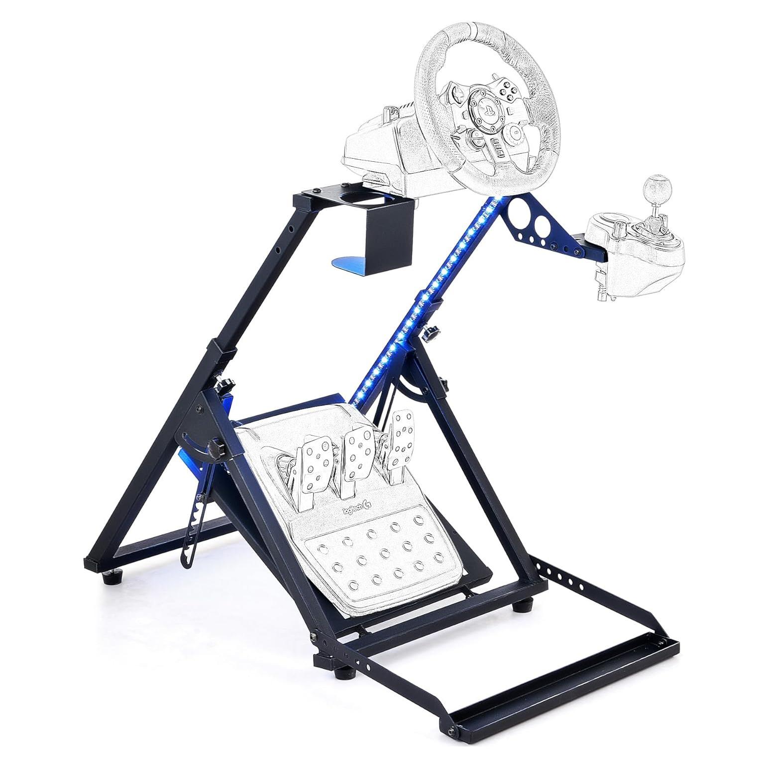Soporte de Volante CO-Z Racing X Frame con Luz LED