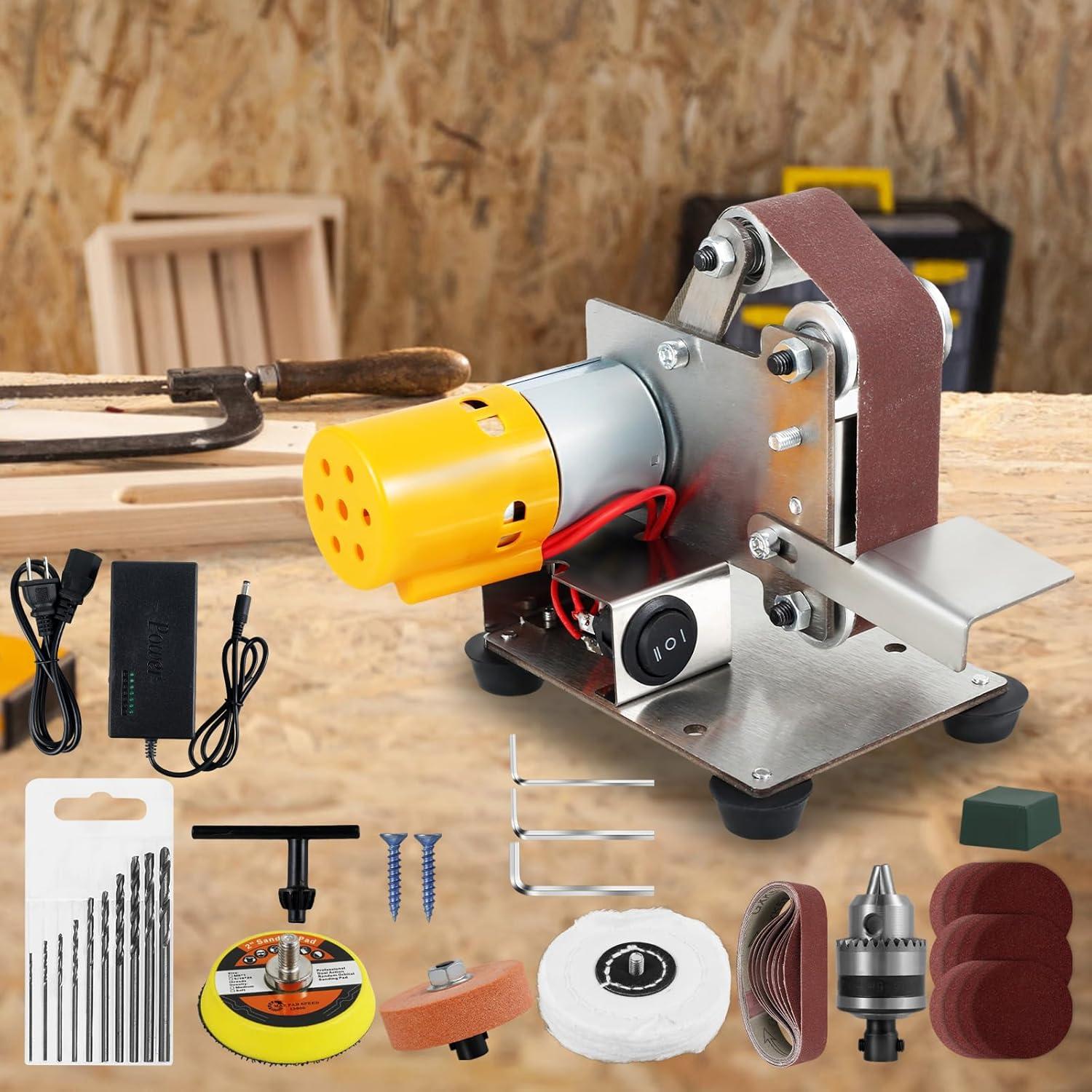 Mini Lijadora de Banda Eléctrica Abizarch 7 Velocidades 21x19.5x19cm