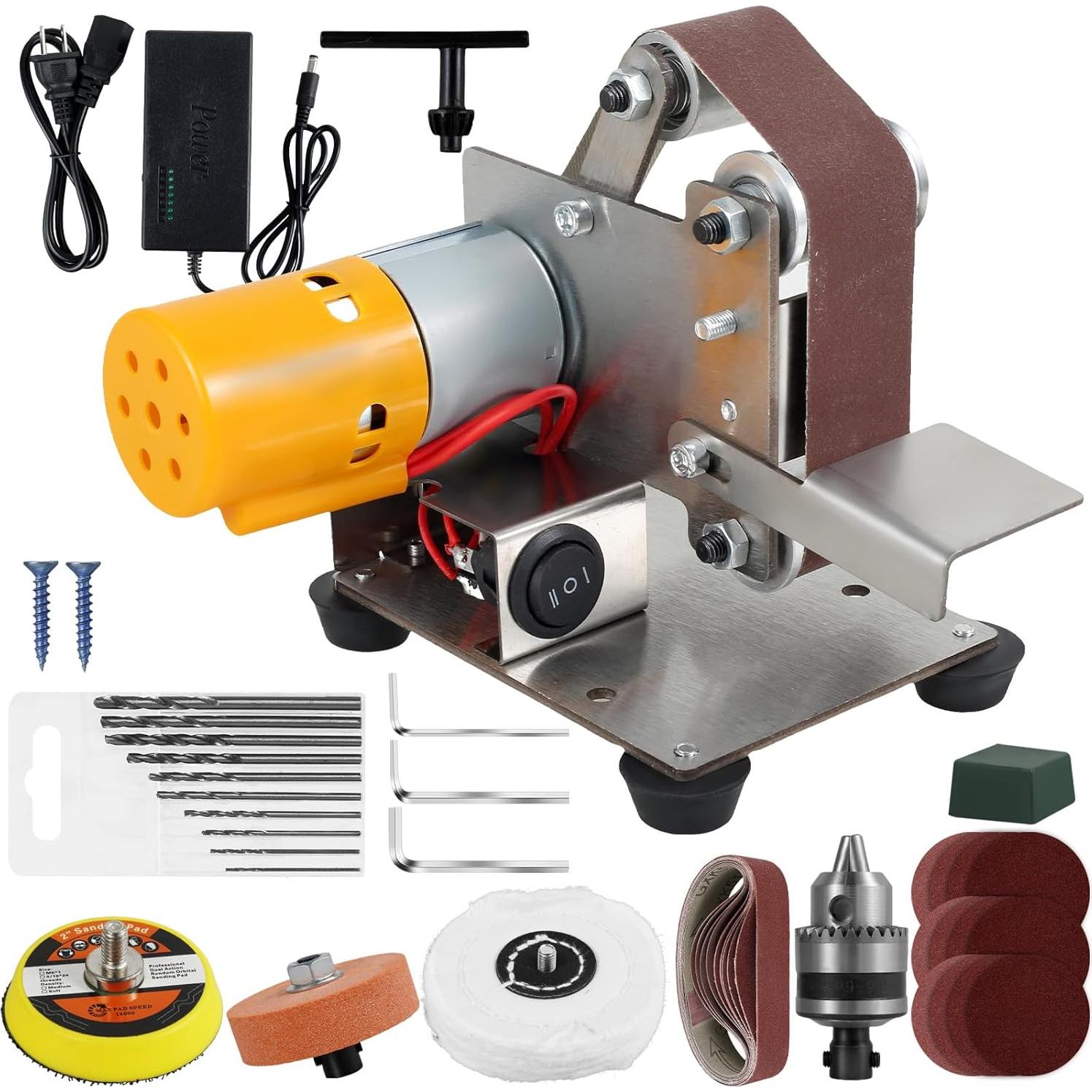 Mini Lijadora de Banda Eléctrica Abizarch 7 Velocidades 21x19.5x19cm