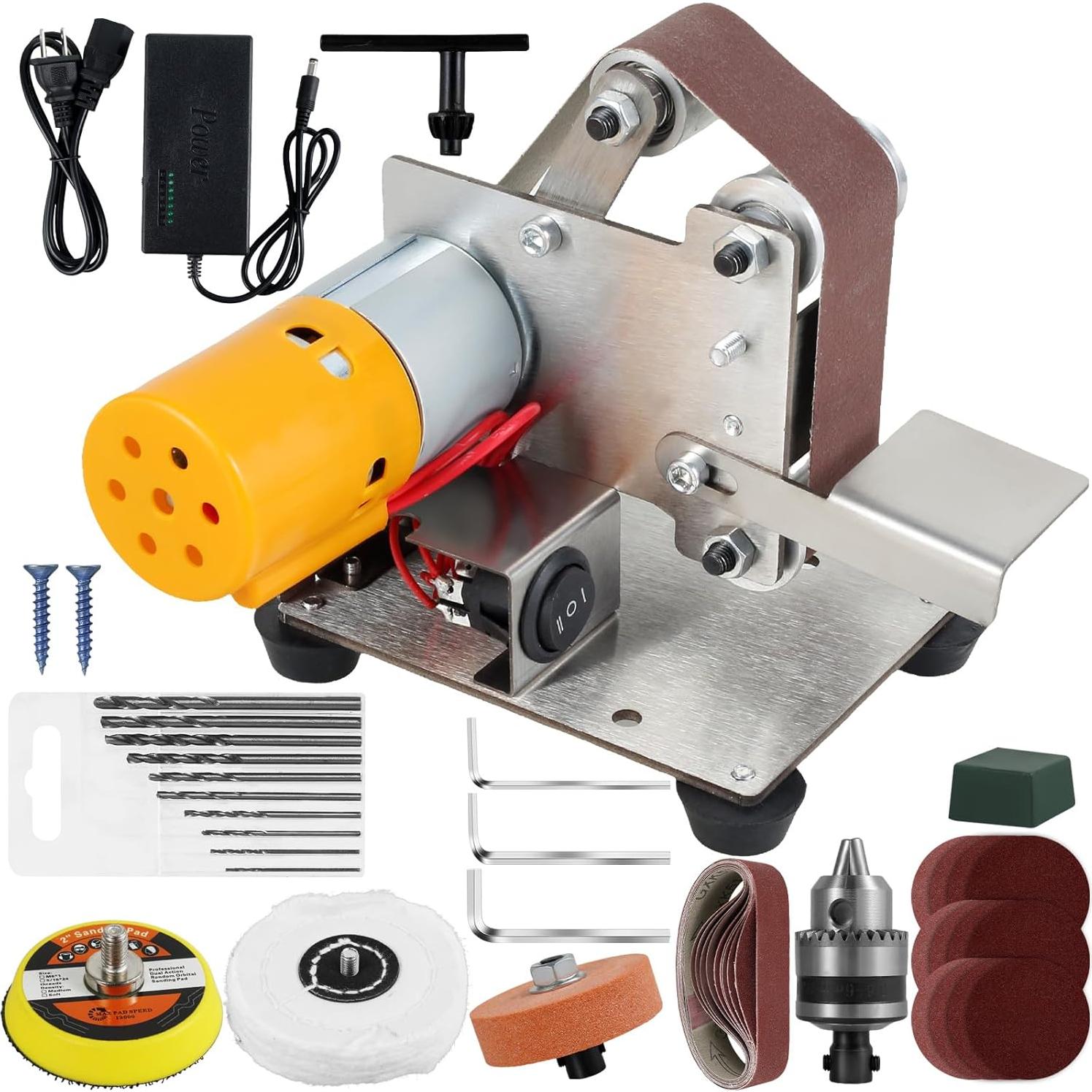 Mini Lijadora de Banda Eléctrica Abizarch 7 Velocidades 21x19.5x19cm