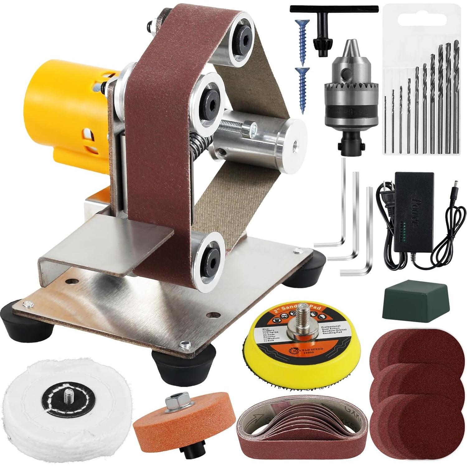 Mini Lijadora de Banda Eléctrica Abizarch 7 Velocidades 21x19.5x19cm