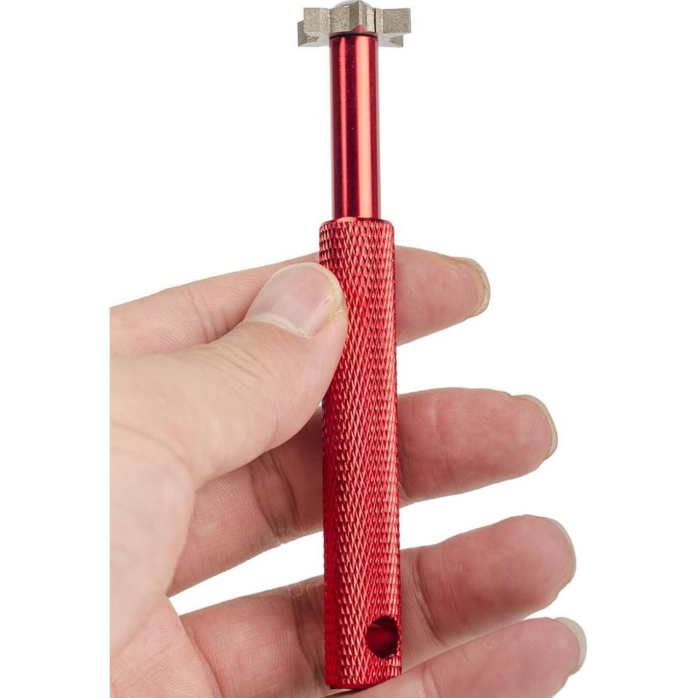 Afilador de Ranuras HIFROM con 6 Cabezas para Palos de Golf