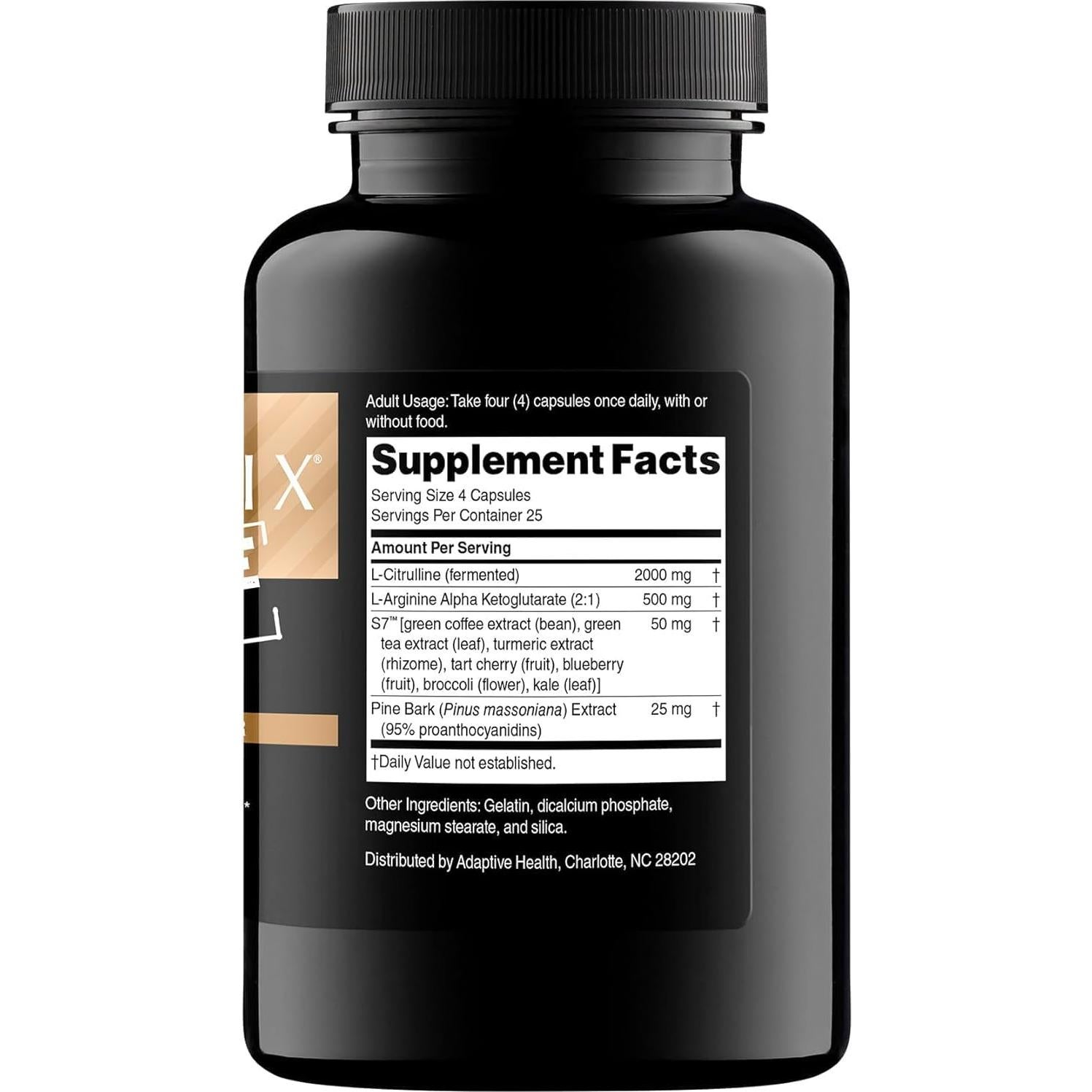 Suplemento Aumentador de Óxido Nítrico Nugenix - 100 Cápsulas