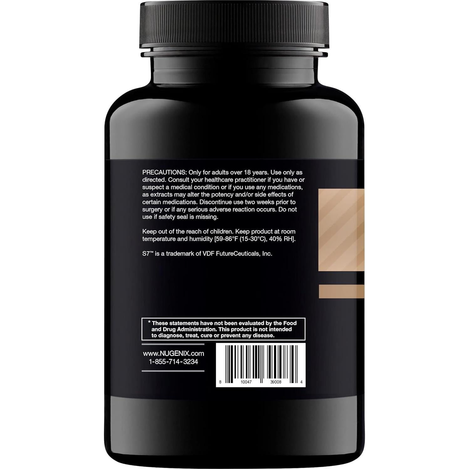 Suplemento Aumentador de Óxido Nítrico Nugenix - 100 Cápsulas