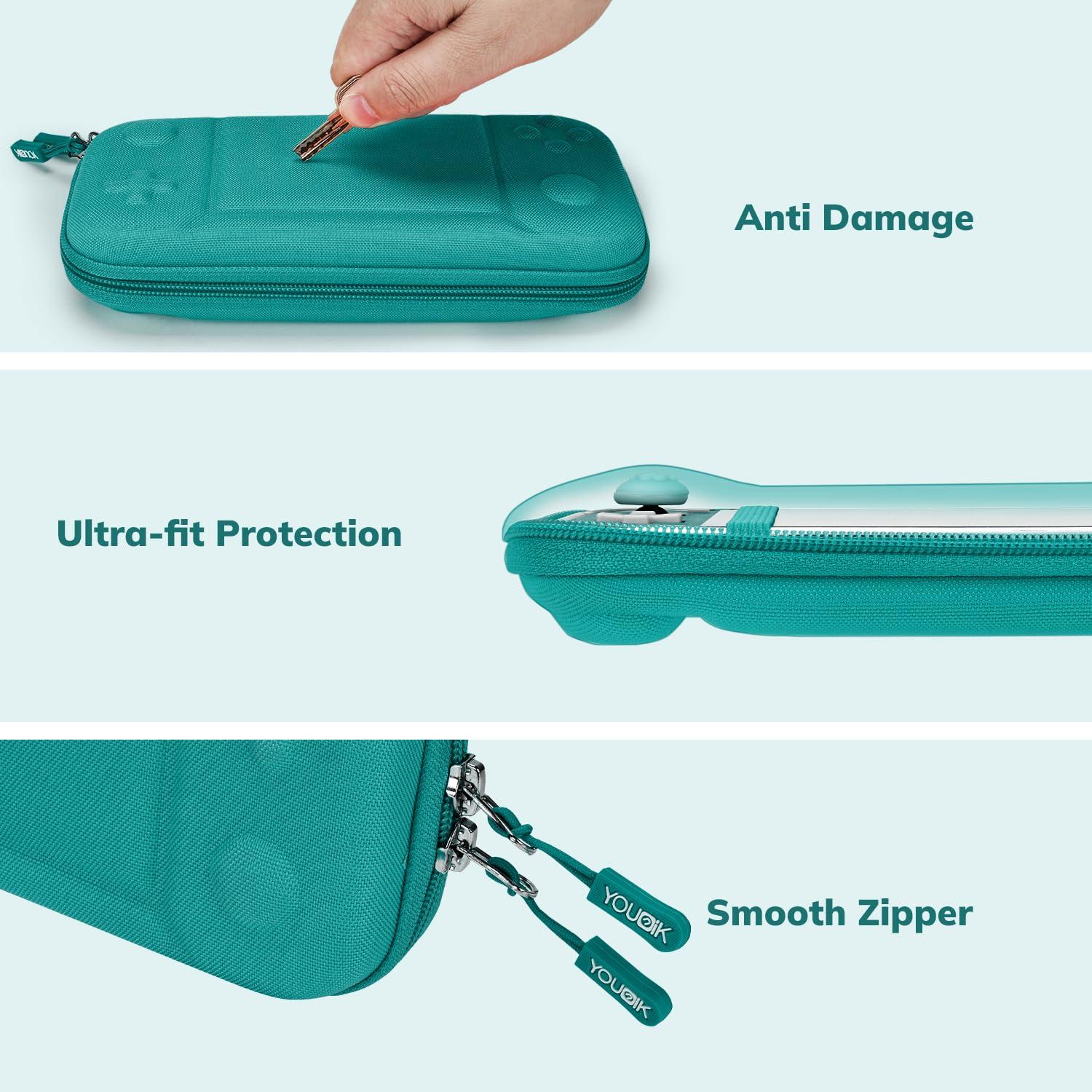 Funda Younik 14 en 1 para Switch Lite Verde