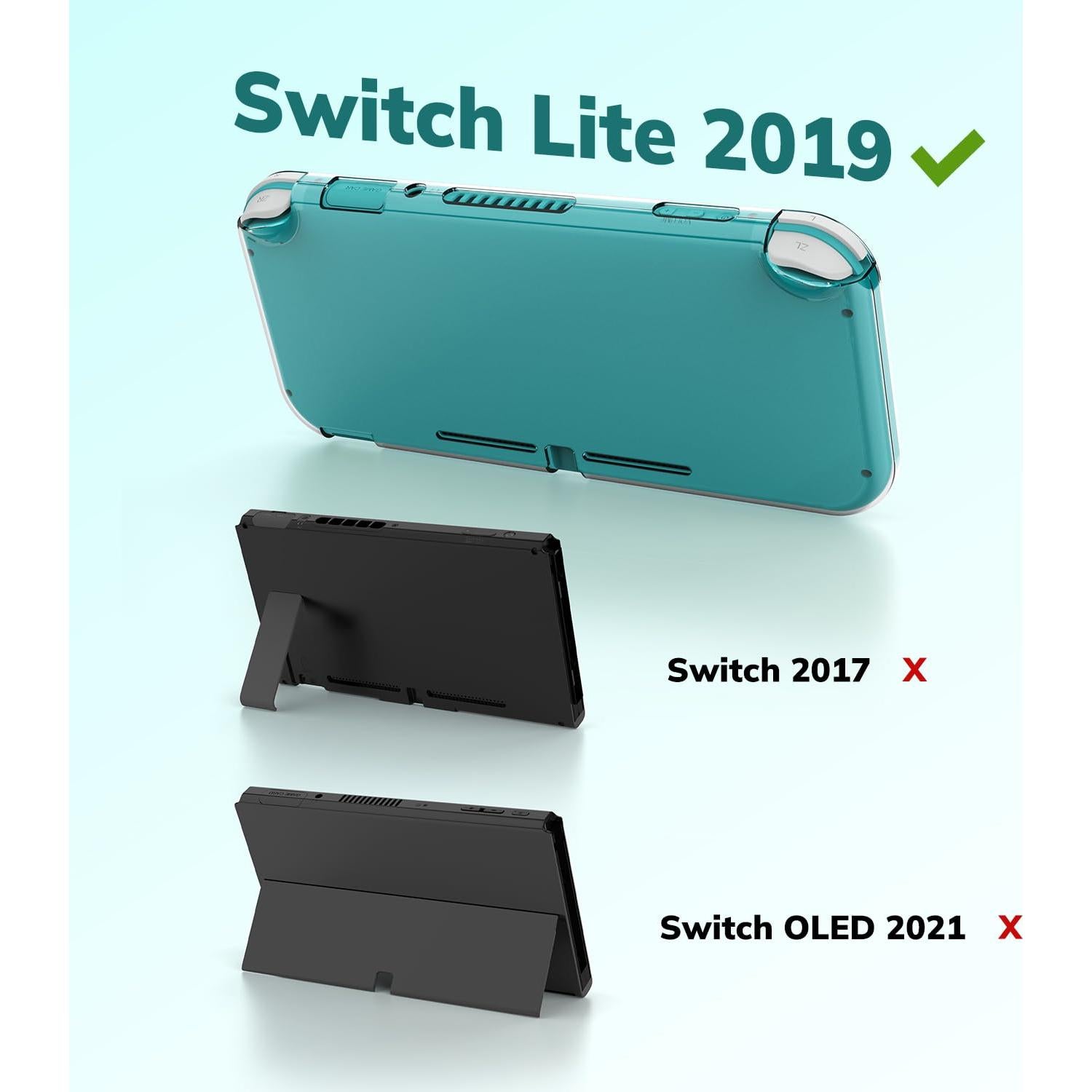 Funda Younik 14 en 1 para Switch Lite Verde