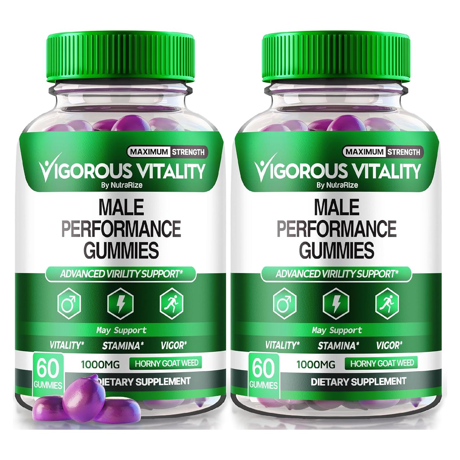 Gomitas de Vitalidad Vigorosa NutraRize 120 unidades