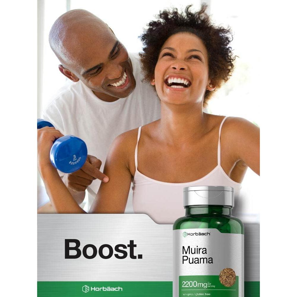 Extracto de raíz de Muira Puama Horbaach 2200 mg - 90 Cápsulas
