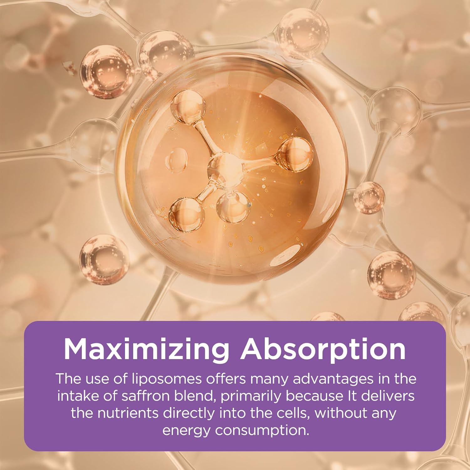 Suplemento Líquido de Azafrán Liposomal GZ HAOYUAN 59 ml